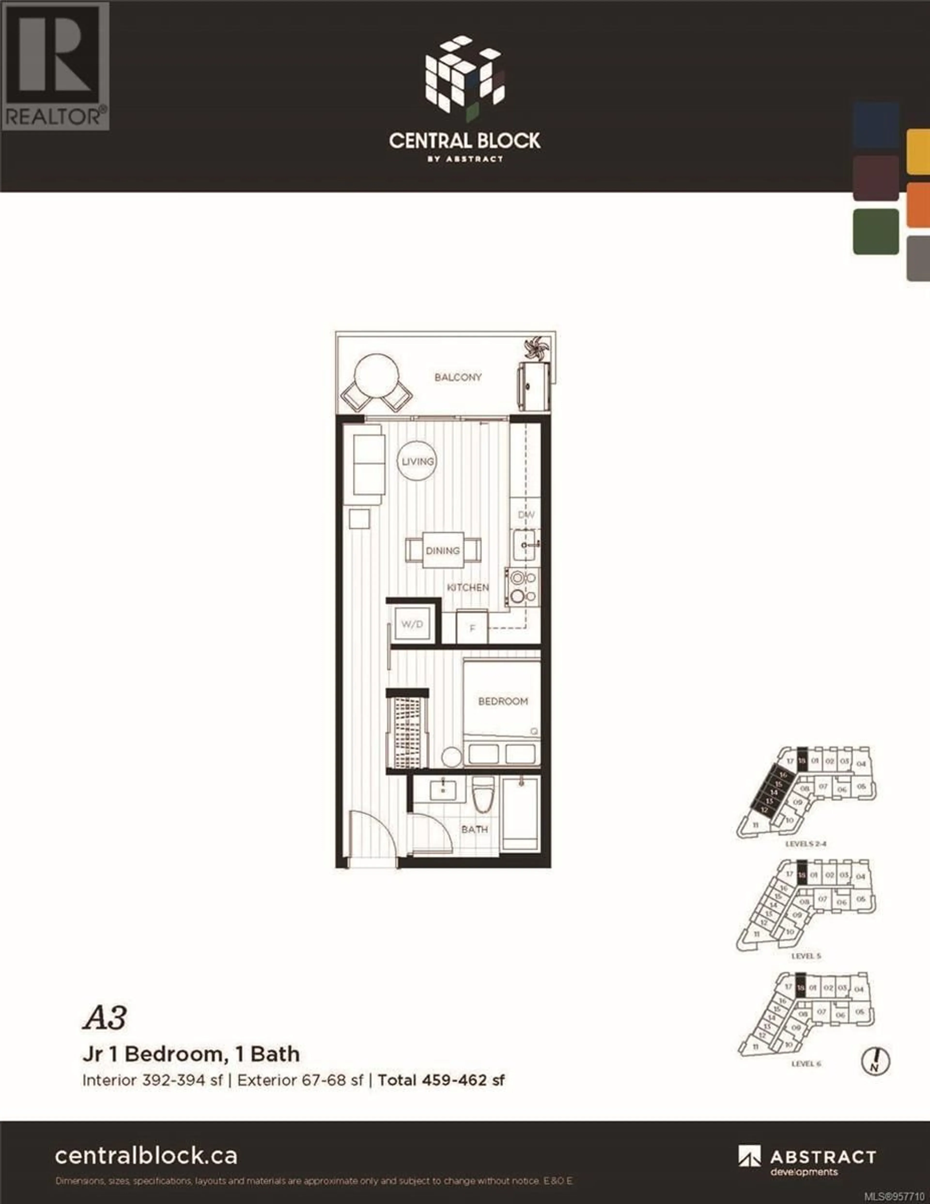 Floor plan for 413 1075 Tillicum Rd, Esquimalt British Columbia V9A2A4