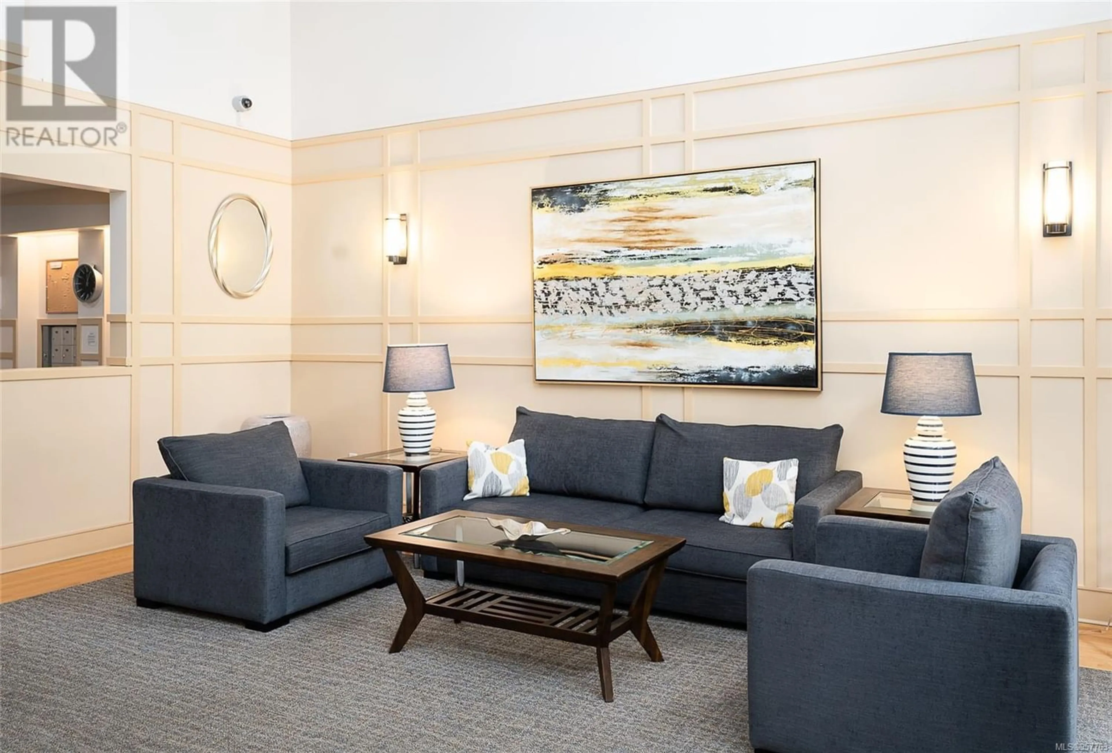 Indoor lobby for 309 5625 Edgewater Lane, Nanaimo British Columbia V9T6K3