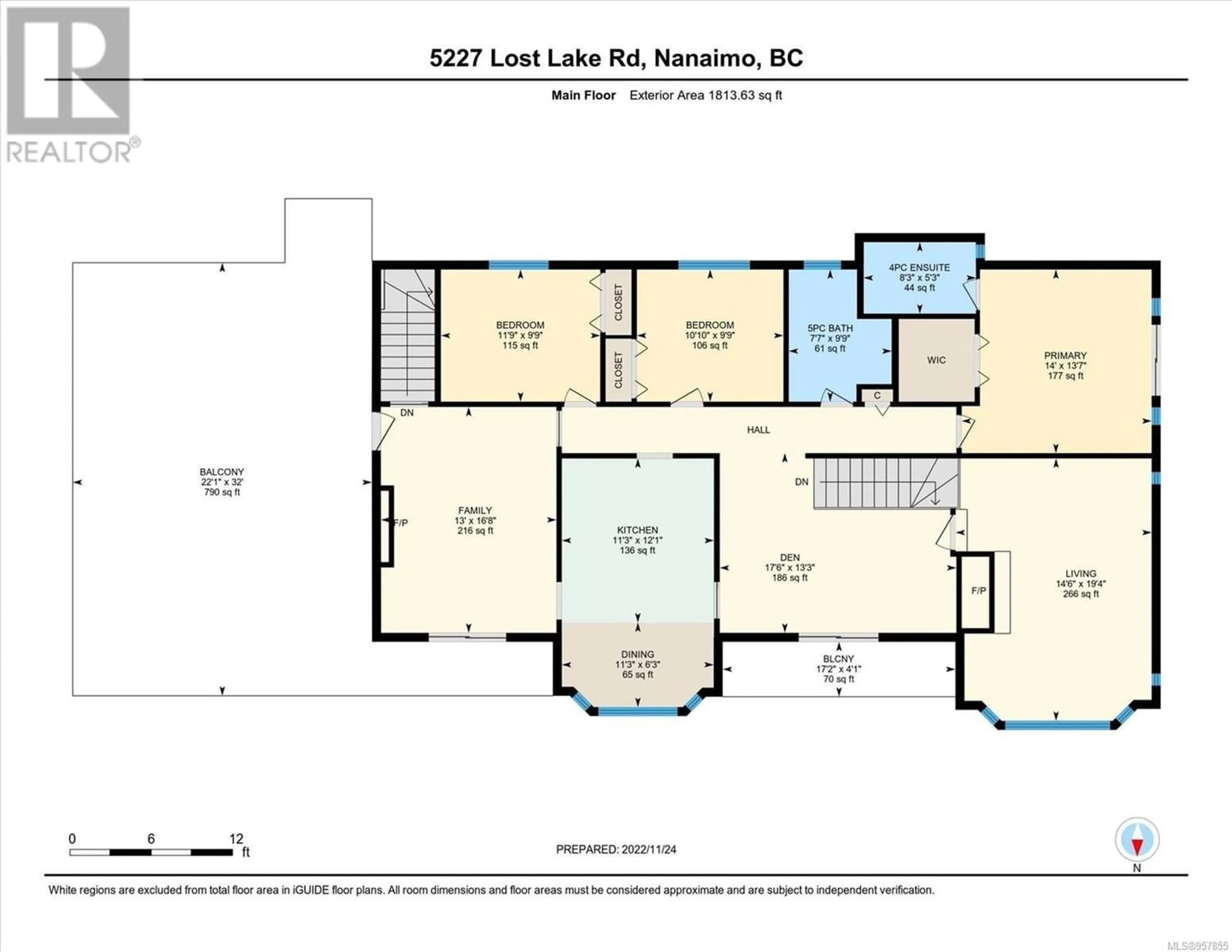 Floor plan for 5227 Lost Lake Rd, Nanaimo British Columbia V9T5E6