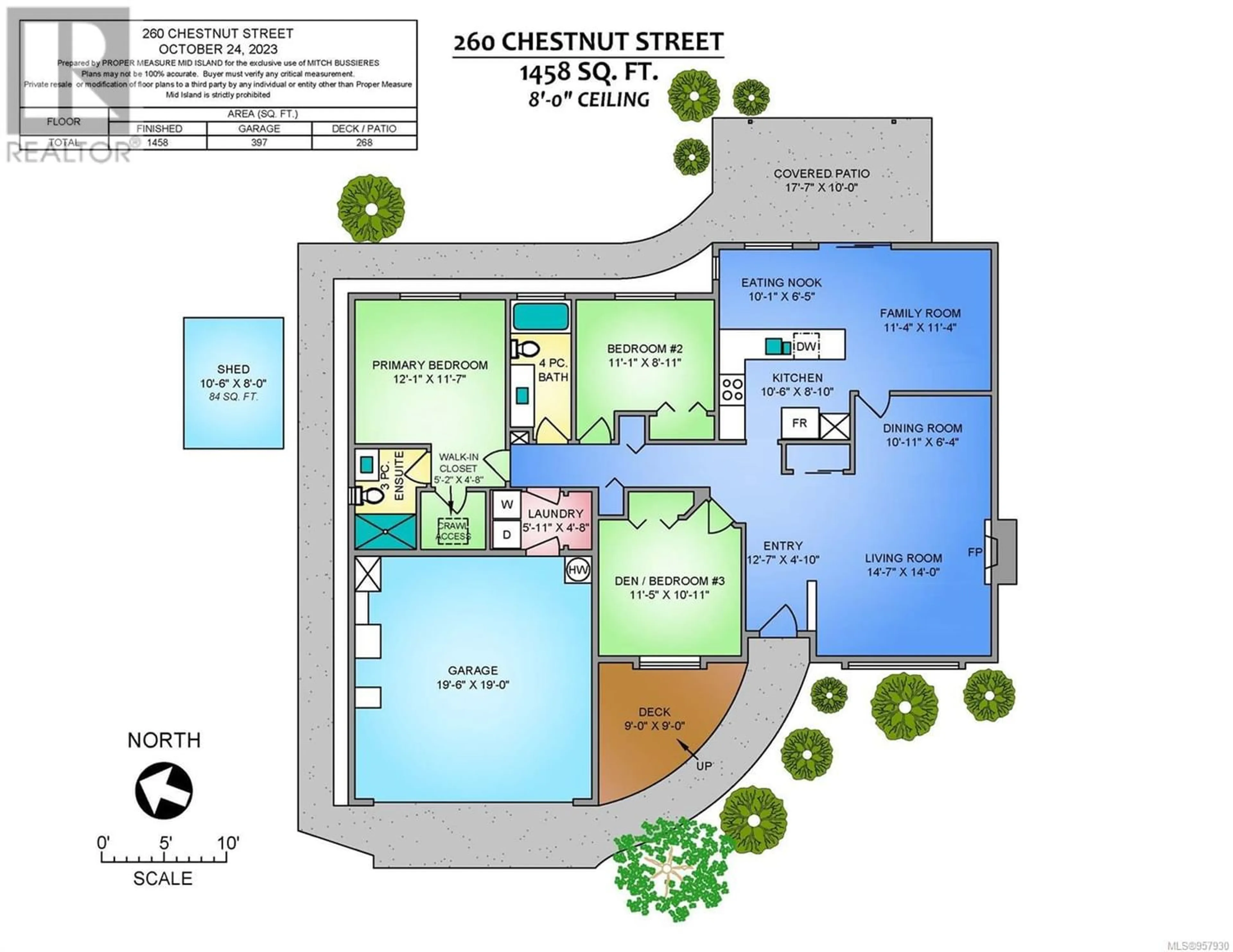 Floor plan for 260 Chestnut St, Parksville British Columbia V9P2S7