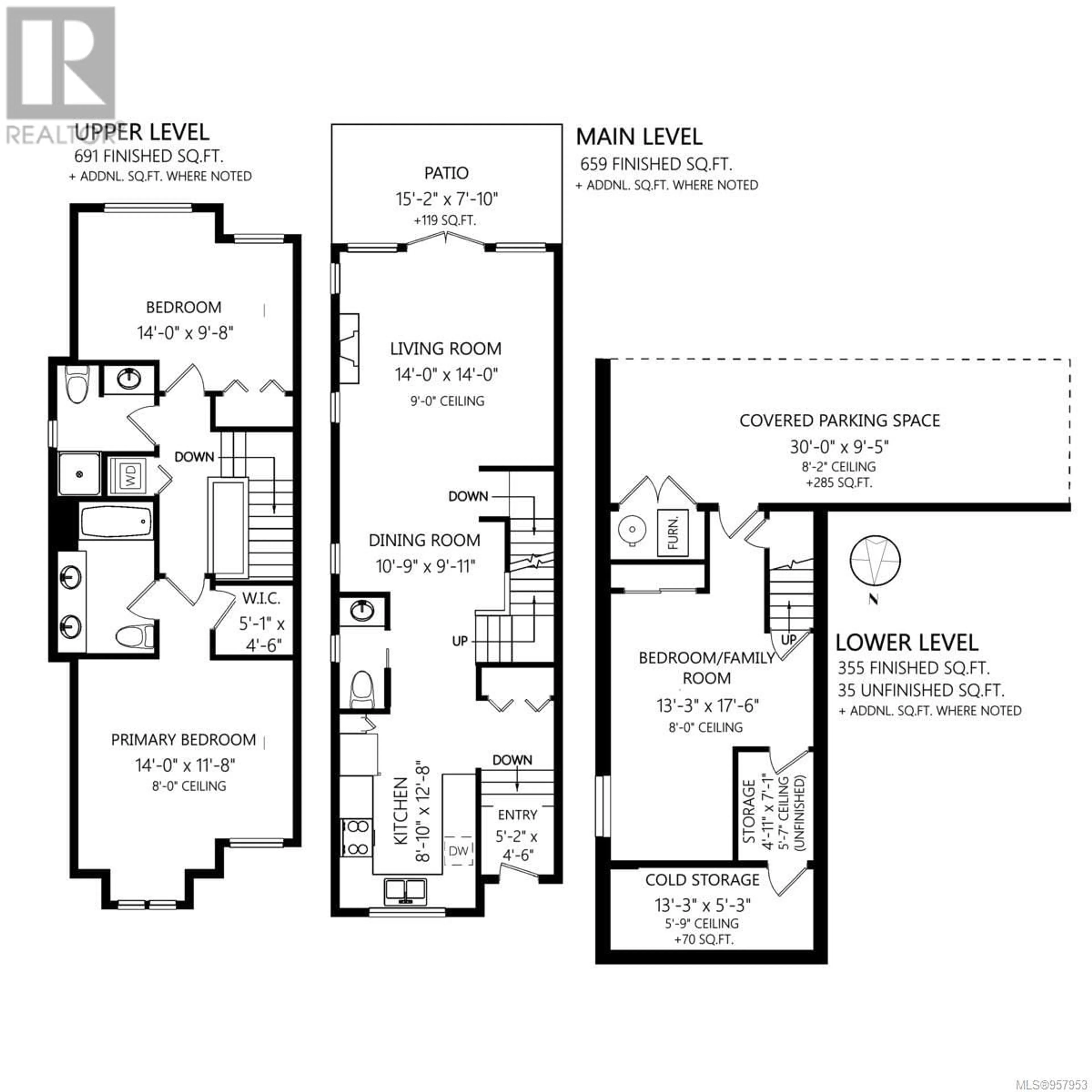 Floor plan for 1217 Clearwater Pl, Langford British Columbia V9B0J2