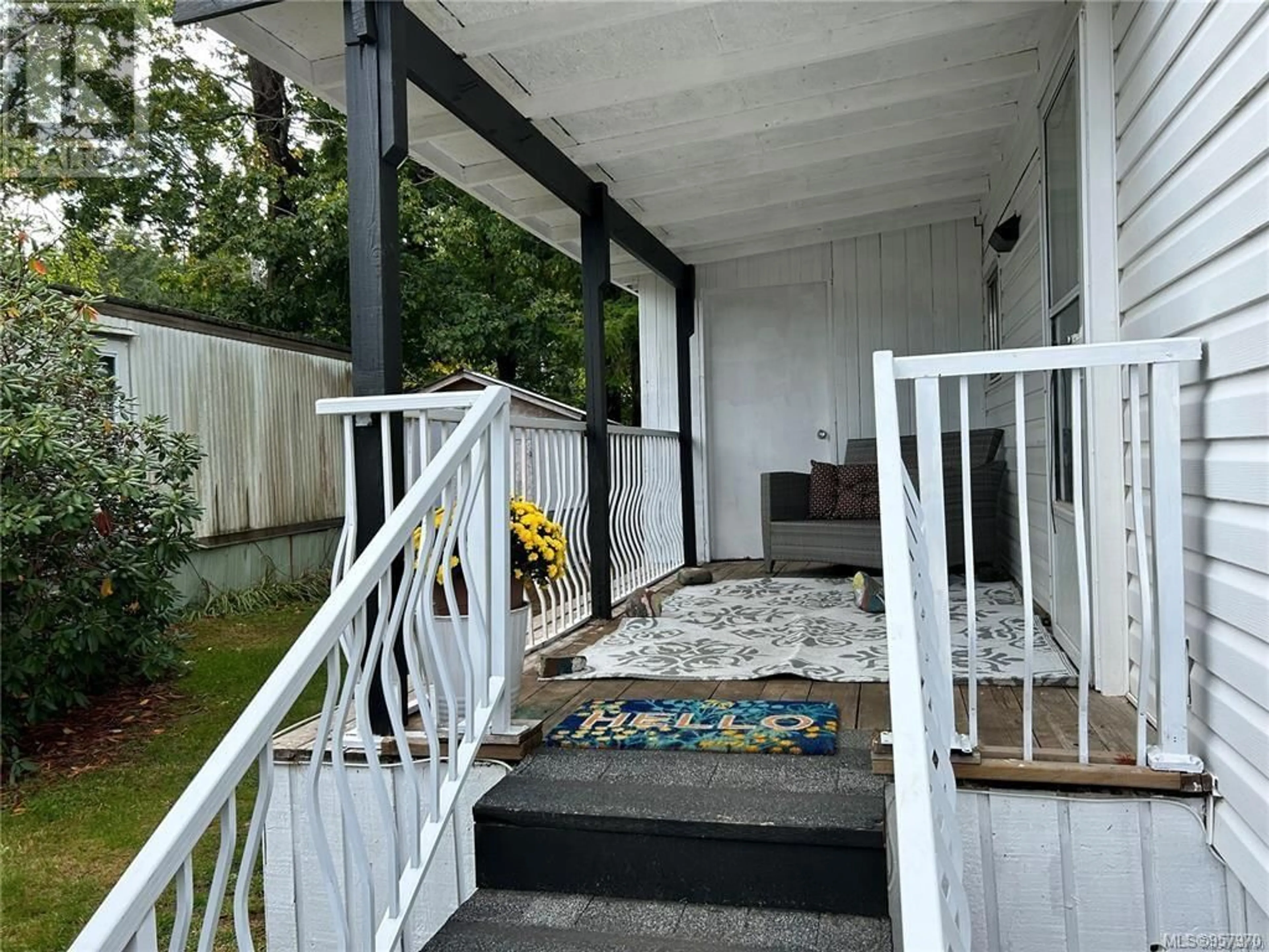 Patio for 20 2520 Quinsam Rd, Campbell River British Columbia V9W4N4