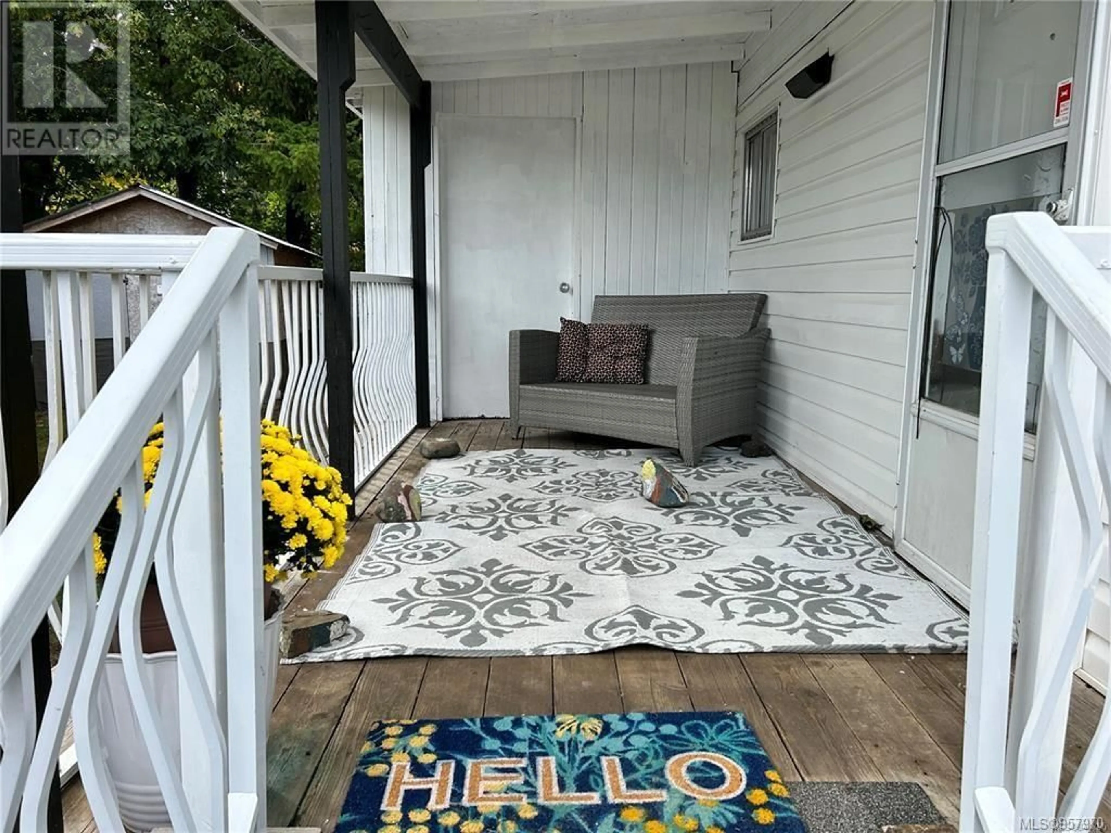 Patio for 20 2520 Quinsam Rd, Campbell River British Columbia V9W4N4