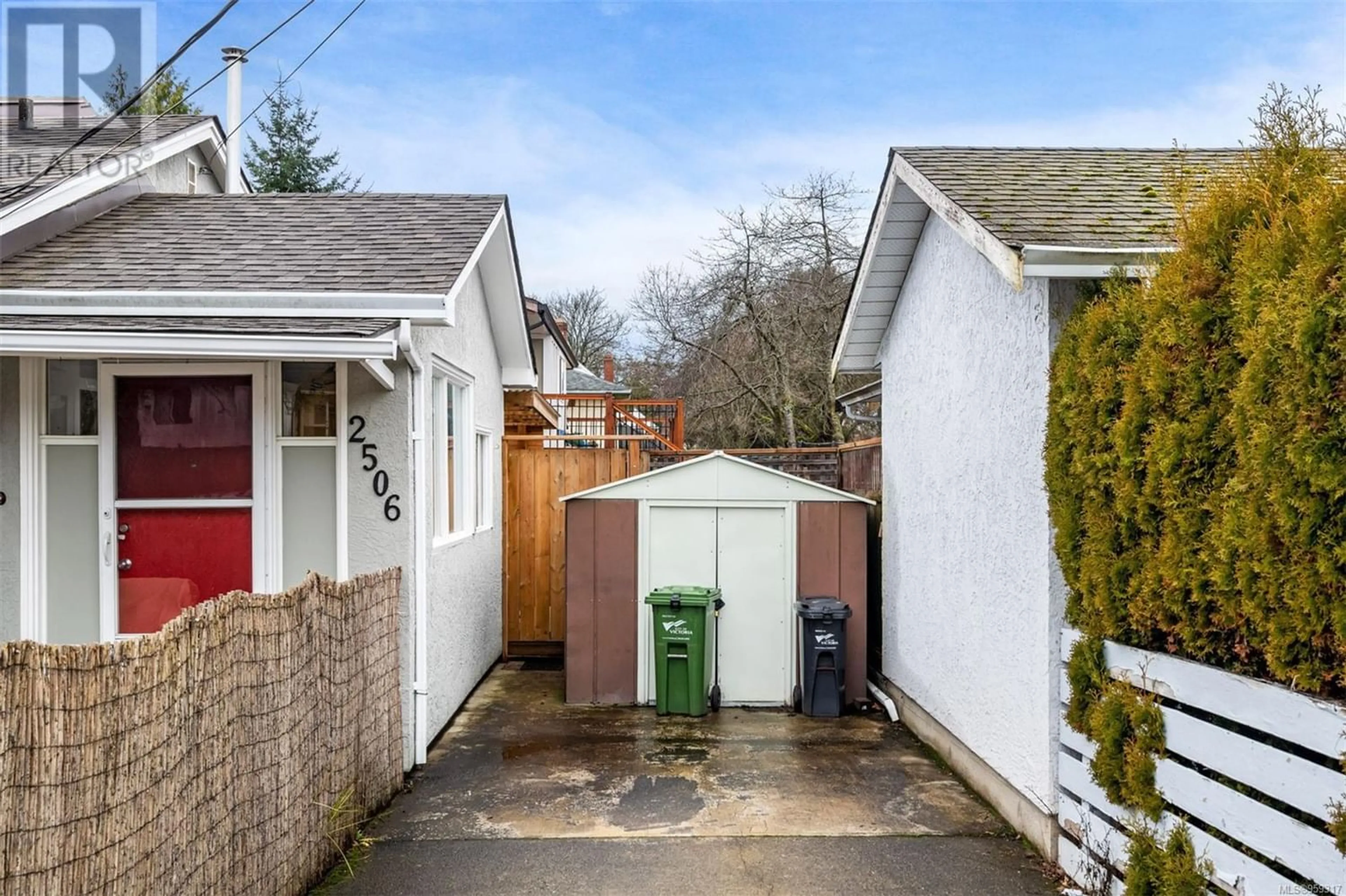 Frontside or backside of a home for 2506 Roseberry Ave, Victoria British Columbia V8R3T5