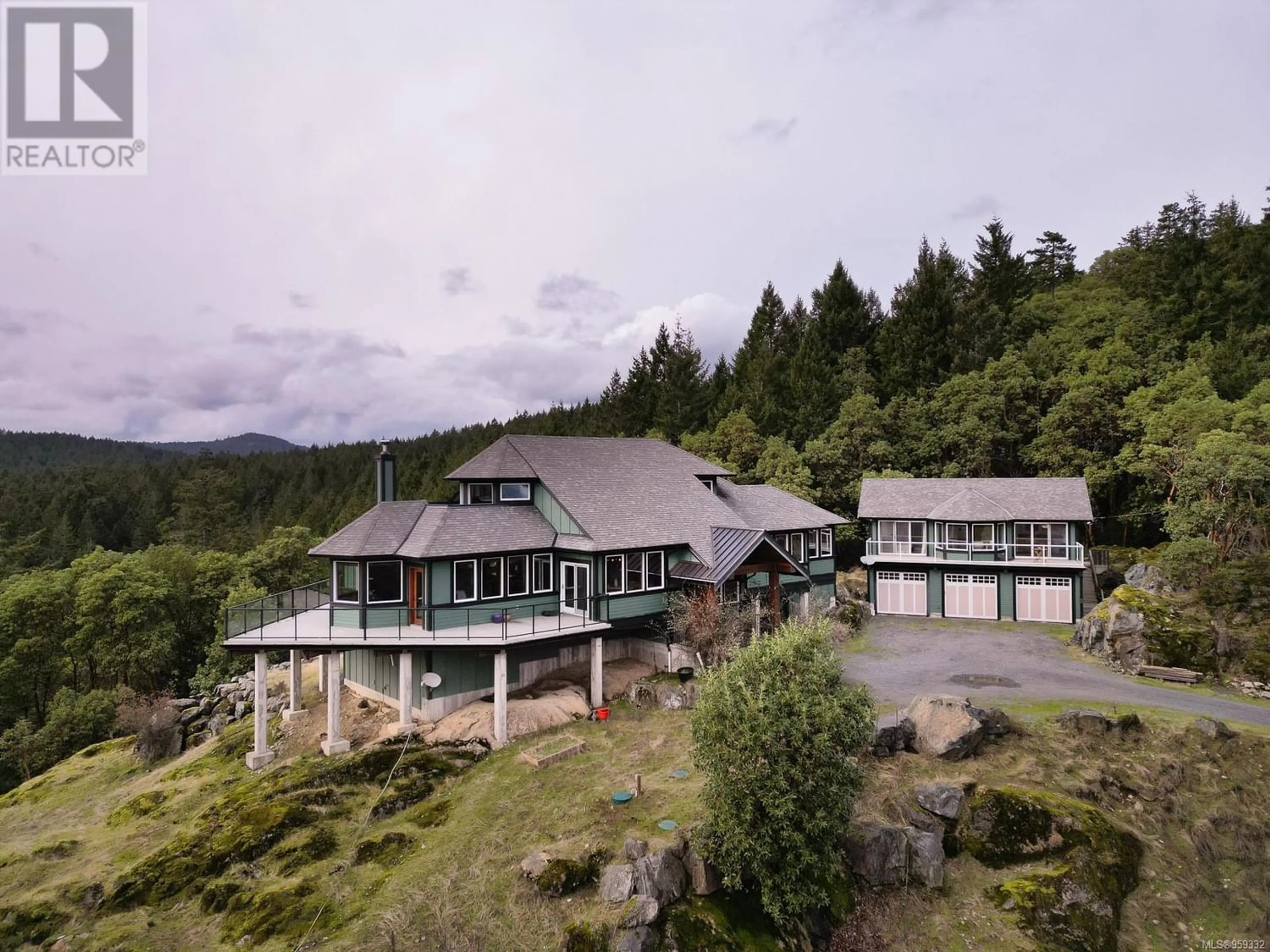 Outside view for 4750 Talon Ridge, Highlands British Columbia V9E1G6