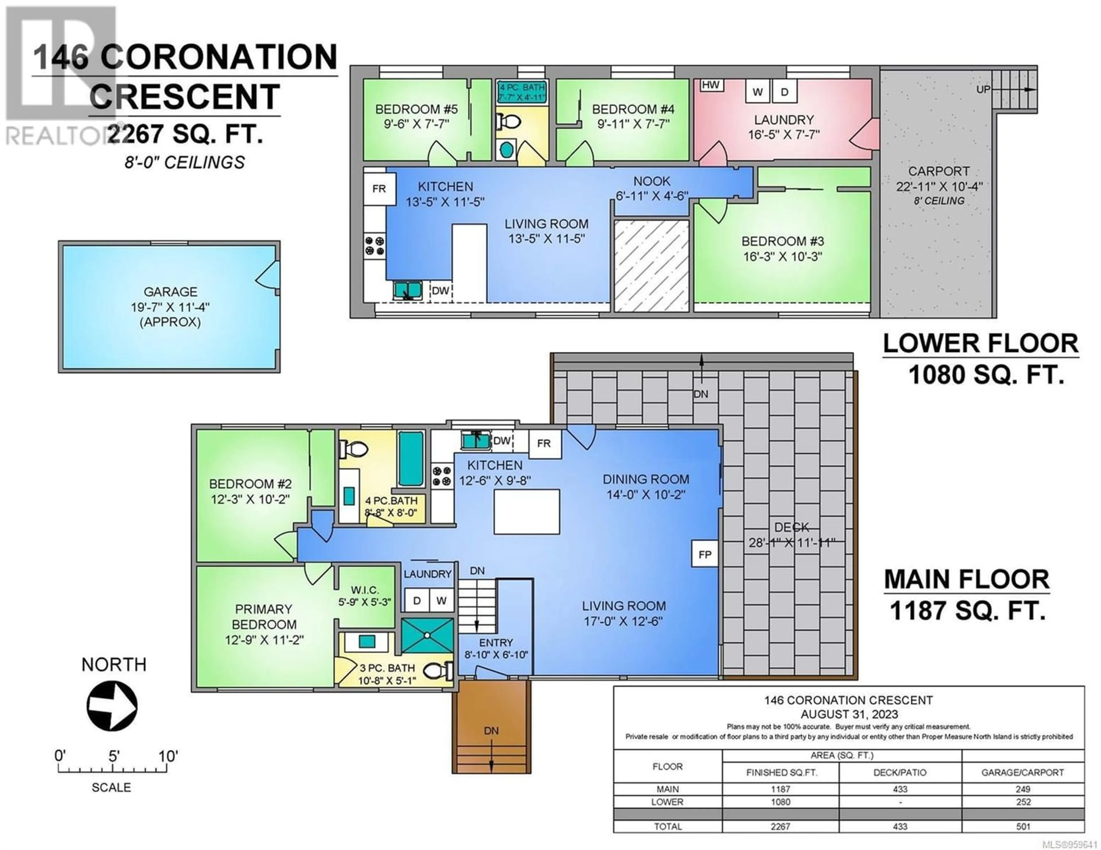 Floor plan for 146 Coronation Cres, Campbell River British Columbia V9W3T6