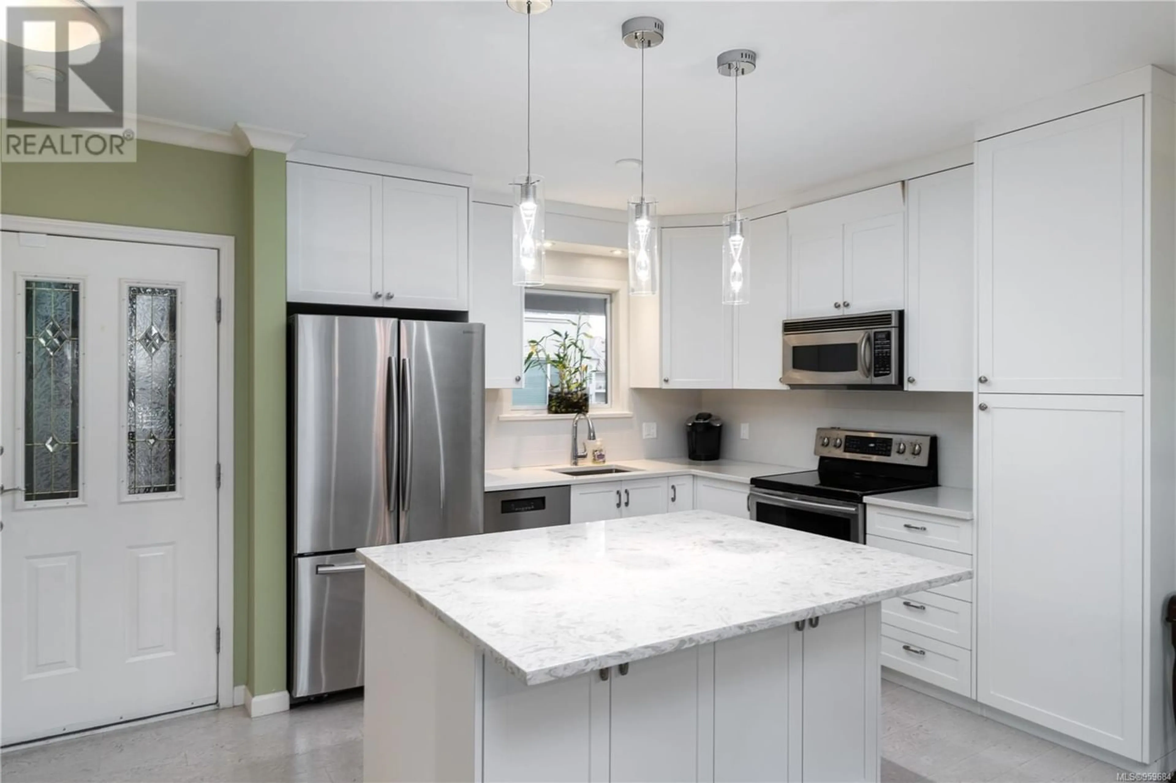 Contemporary kitchen for 210 50 Songhees Rd, Victoria British Columbia V9A7J4