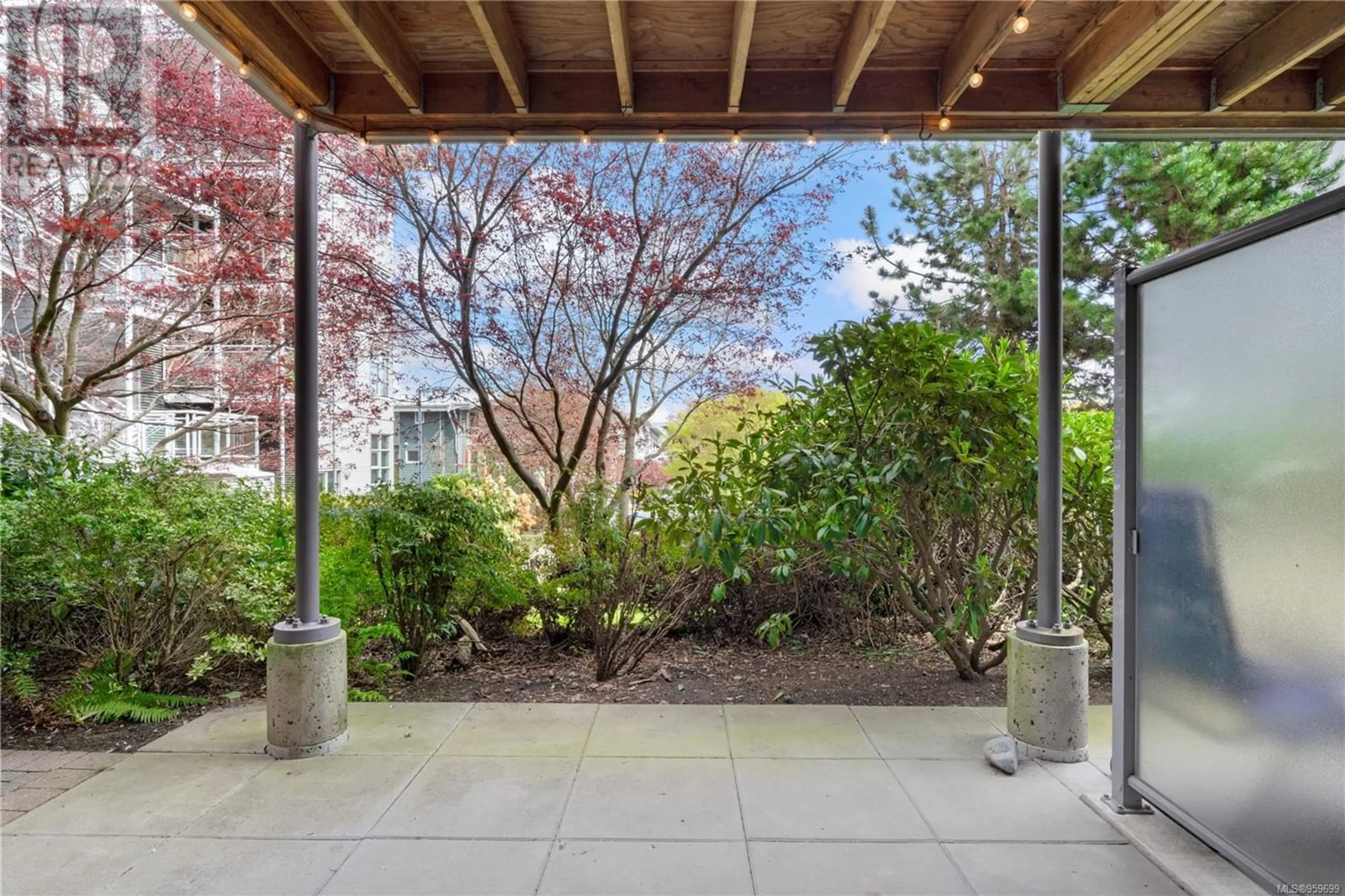 Patio for 110 797 Tyee Rd, Victoria British Columbia V9A7R4