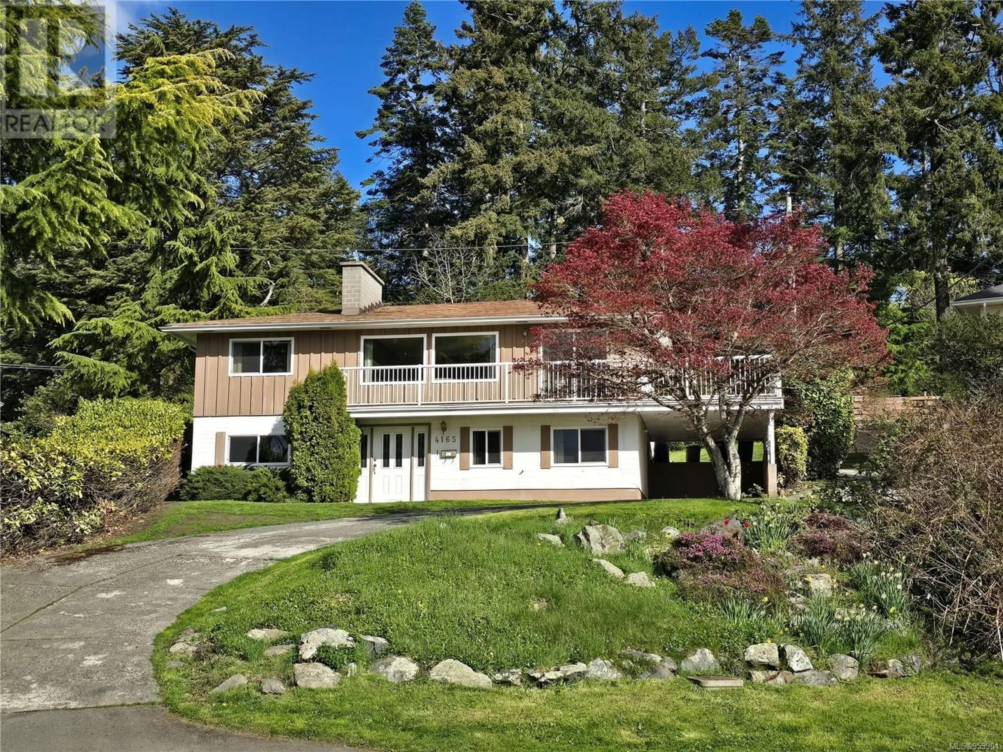 Frontside or backside of a home for 4165 Carey Rd, Saanich British Columbia V8Z4G7