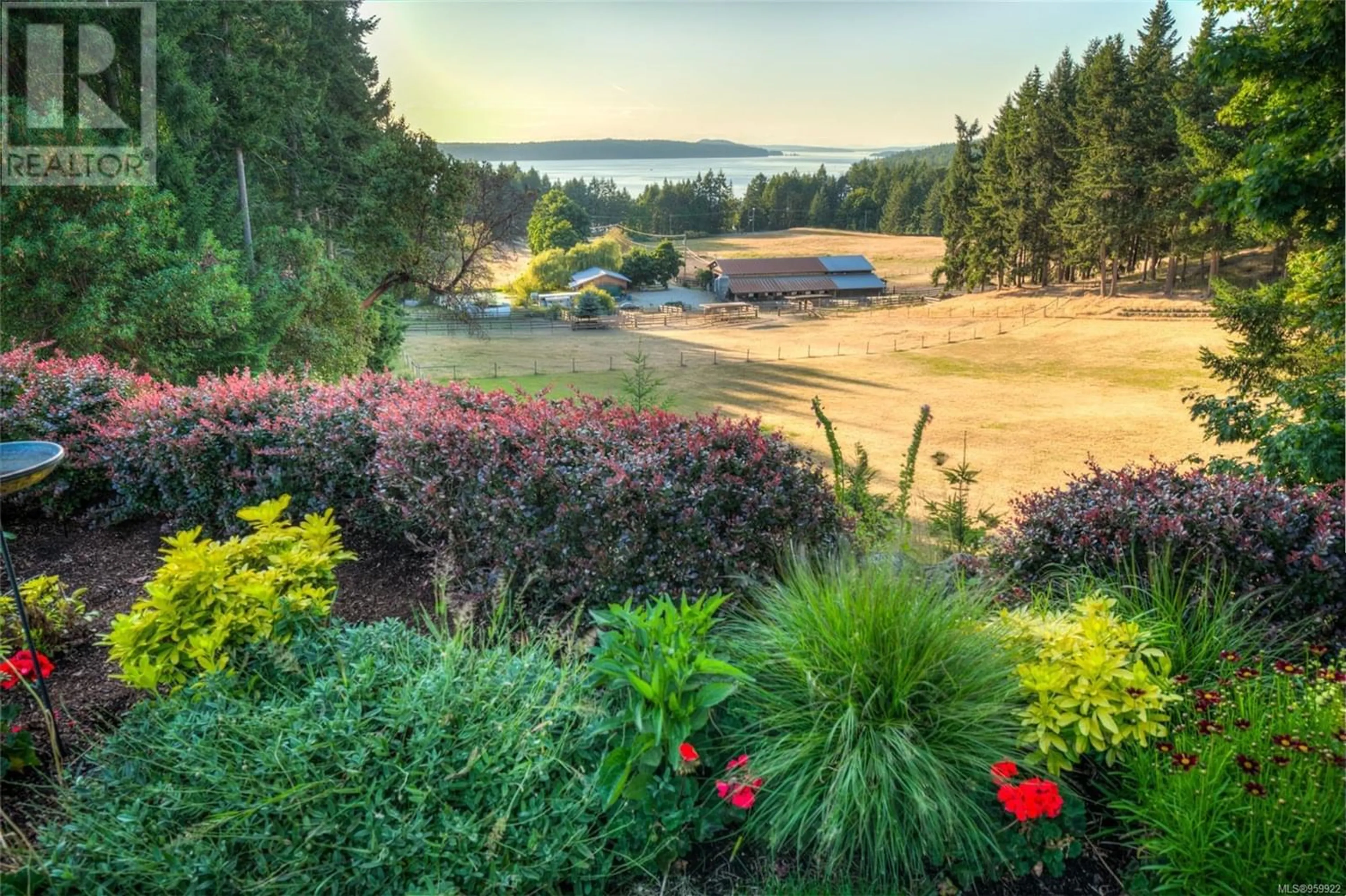 A pic from outside/outdoor area/front of a property/back of a property/a pic from drone, water/lake/river/ocean view for 224 Pringle Farm Rd, Salt Spring British Columbia V8K2Y2