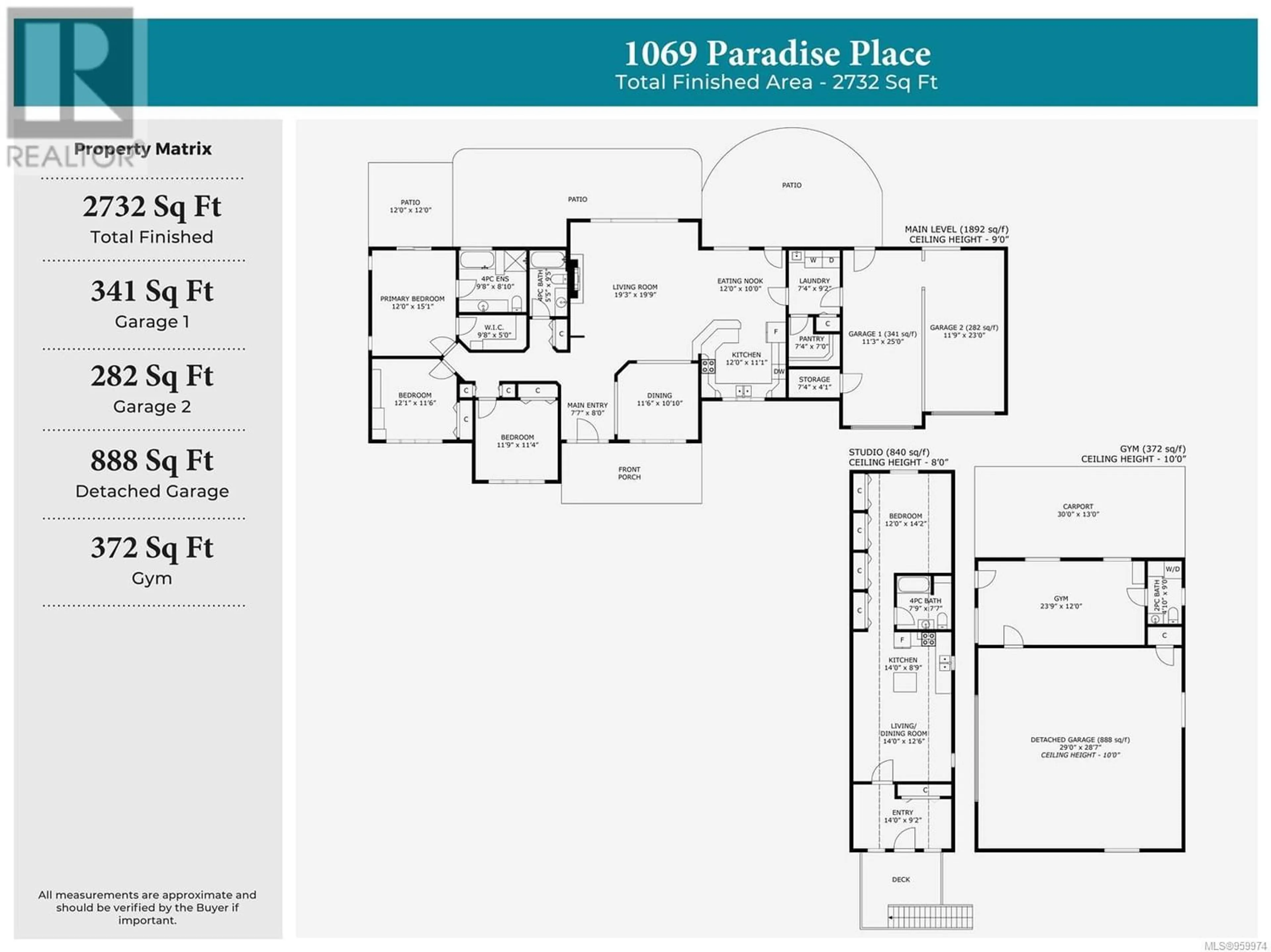 Floor plan for 1069 Paradise Pl, Nanoose Bay British Columbia V9P9A4