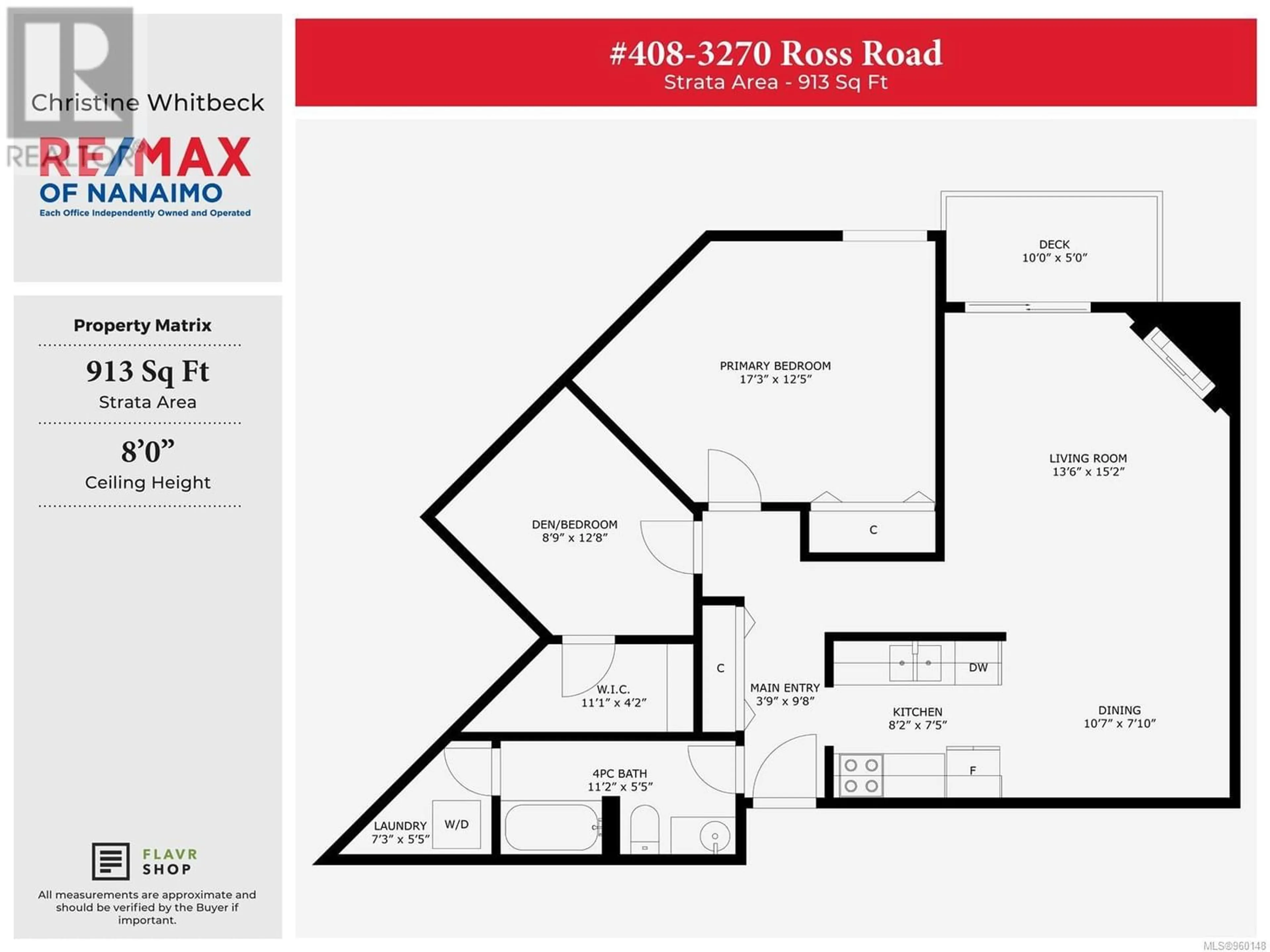 Floor plan for 408 3270 Ross Rd, Nanaimo British Columbia V9T5J1