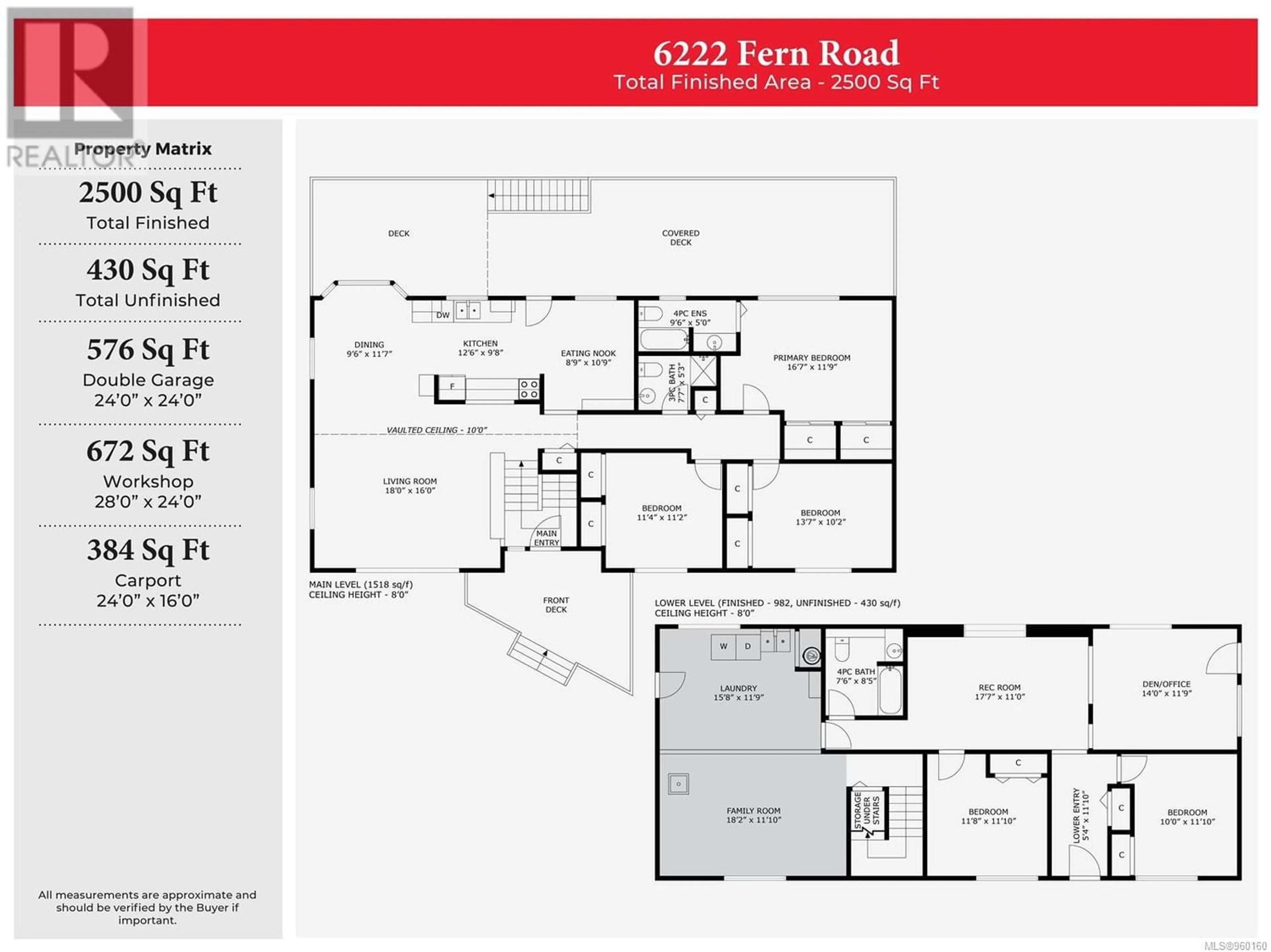 Floor plan for 6222 Fern Rd, Port Alberni British Columbia V9Y8W9