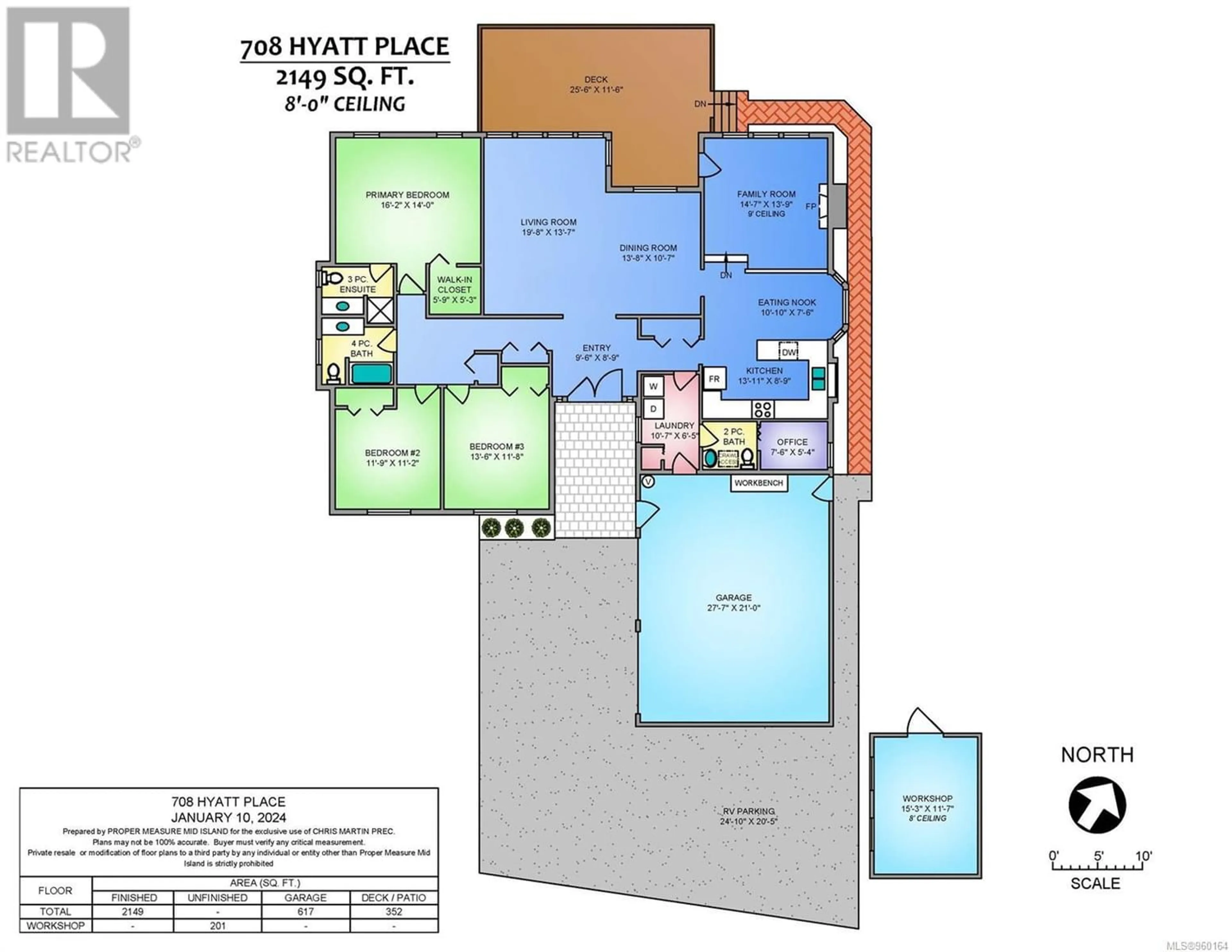 Floor plan for 708 Hyatt Pl, Nanaimo British Columbia V9V1A1