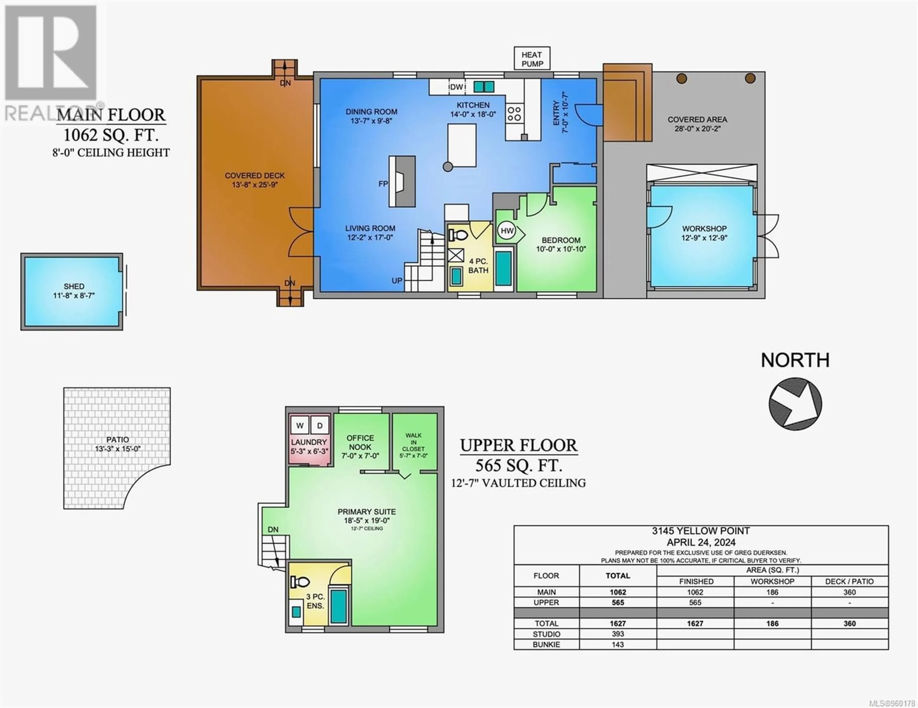 Floor plan for 3145 Yellow Point Rd, Nanaimo British Columbia V9G1C3