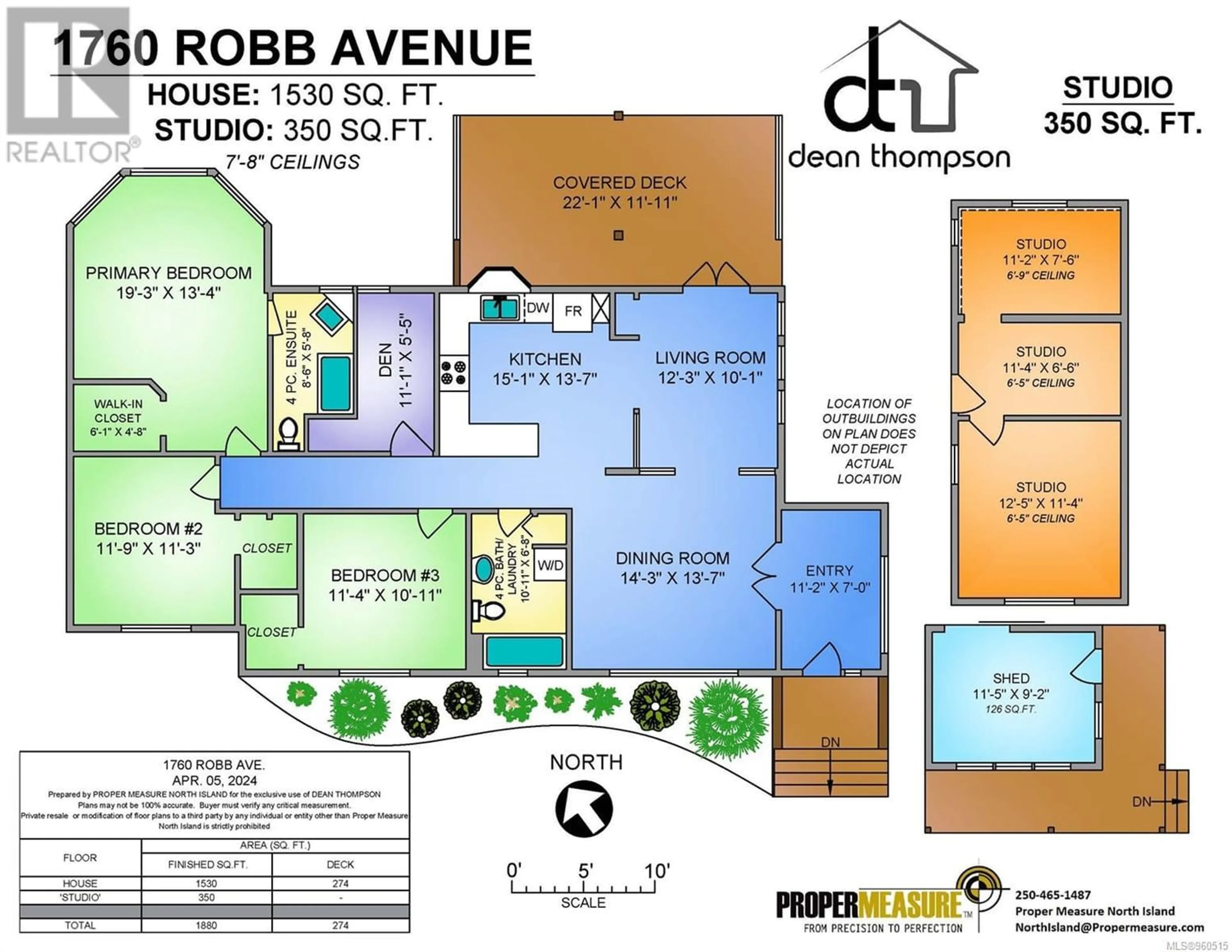 Floor plan for 1760 Robb Ave, Comox British Columbia V9M2W7