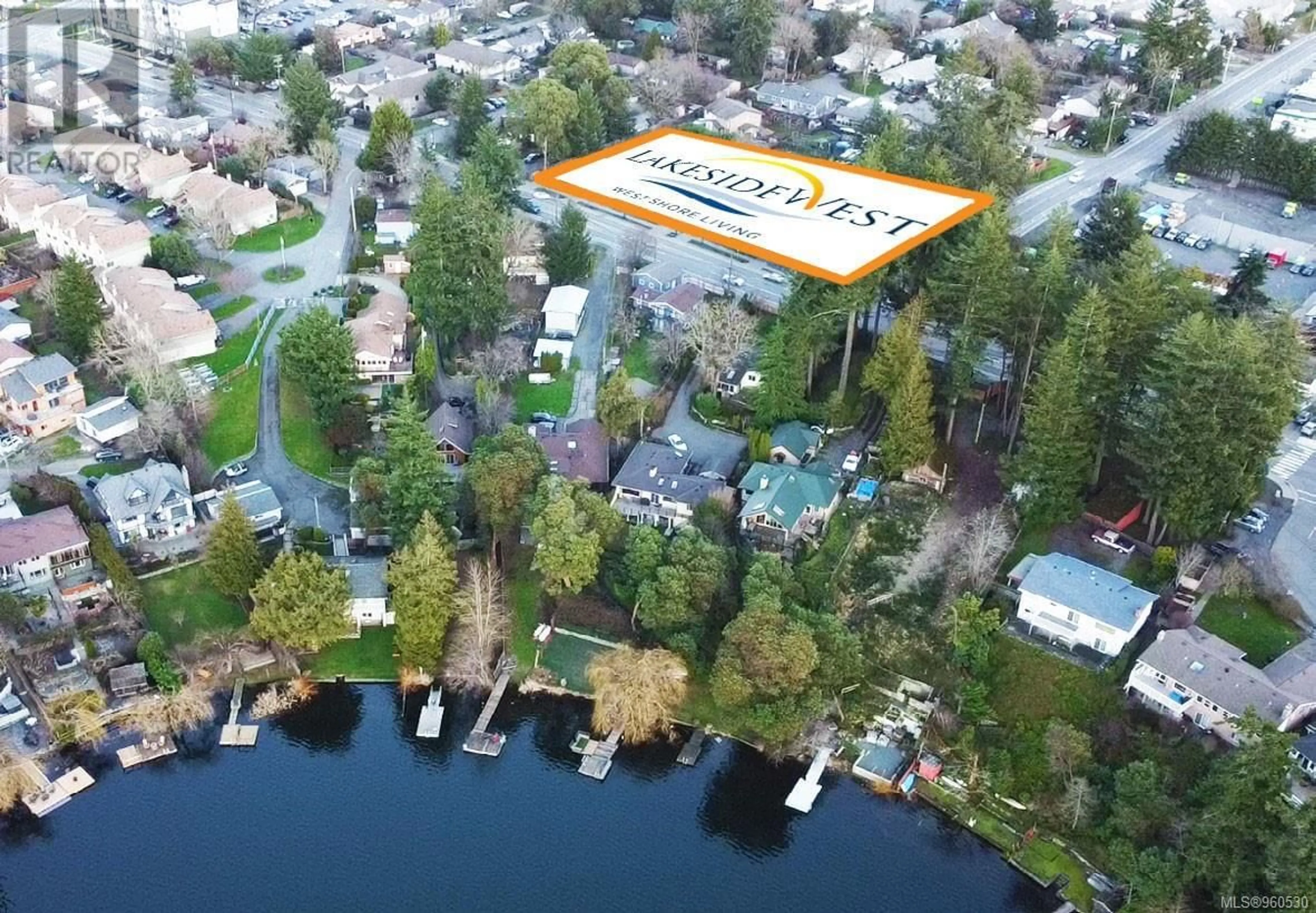 A pic from outside/outdoor area/front of a property/back of a property/a pic from drone, water/lake/river/ocean view for 306 - 2881 LEIGH ROAD, Langford British Columbia V9B4G5