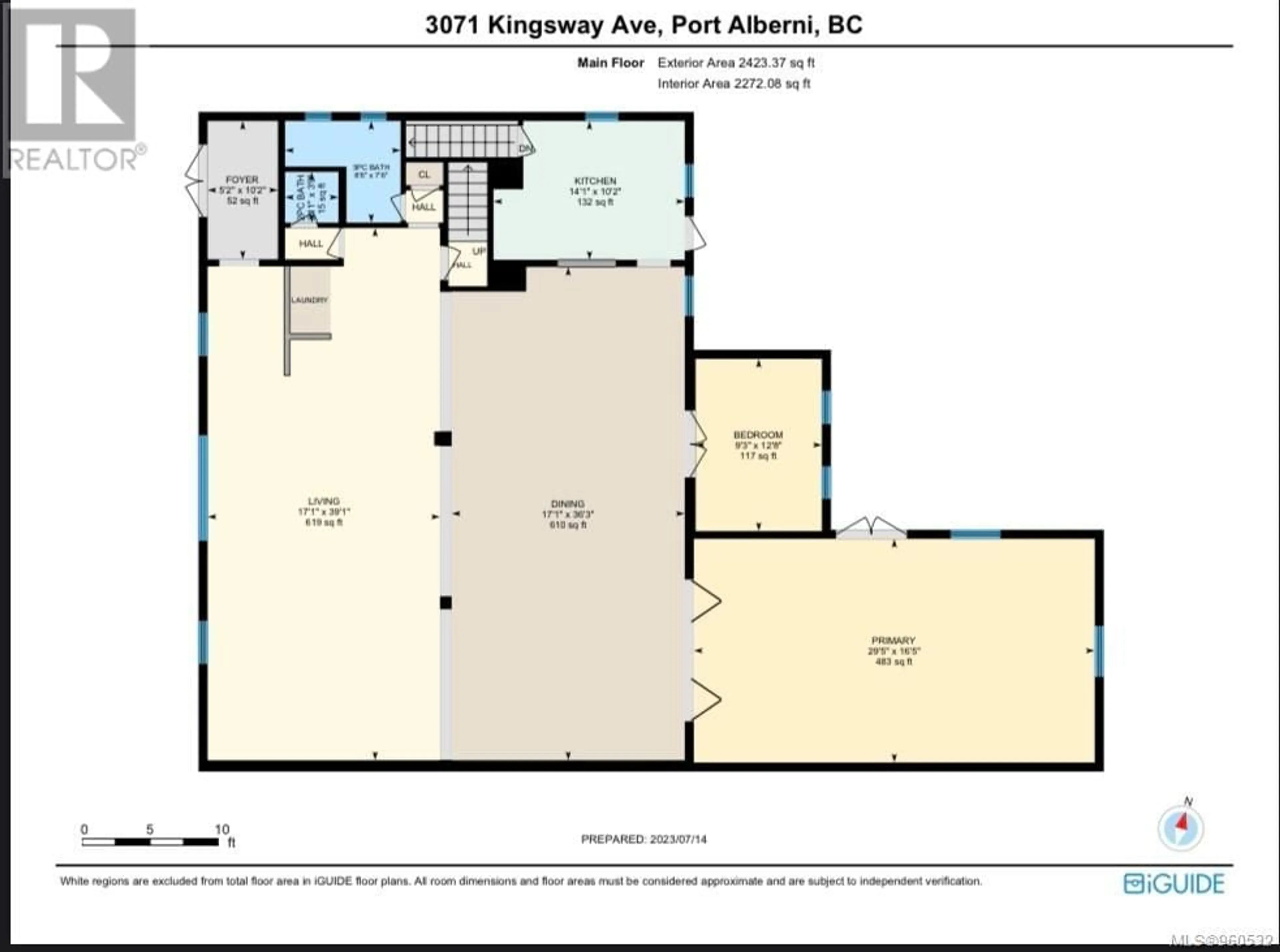 Floor plan for 3071 Kingsway Ave, Port Alberni British Columbia V9Y1X7