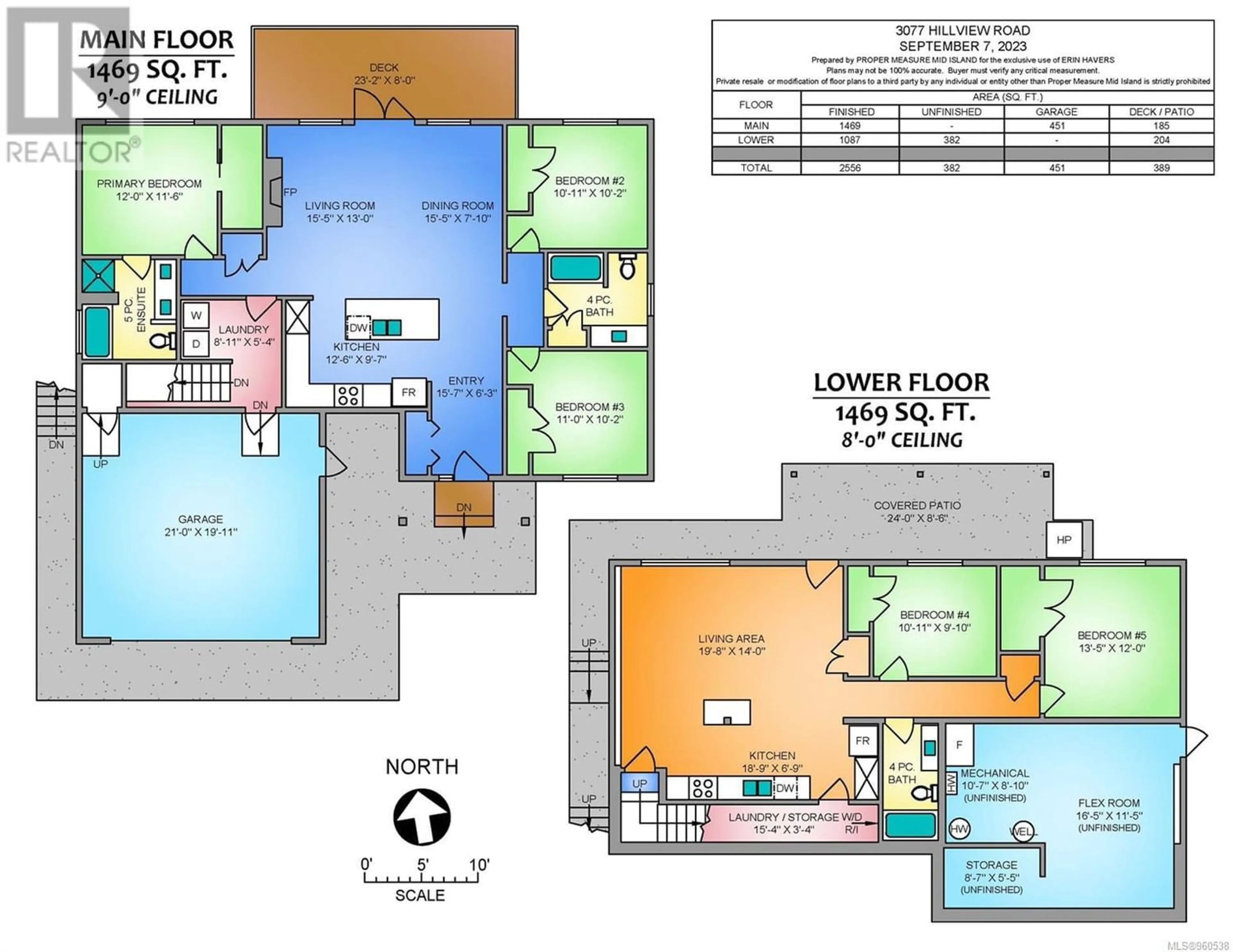 Floor plan for 3077 Hillview Rd, Lantzville British Columbia V0R2H0