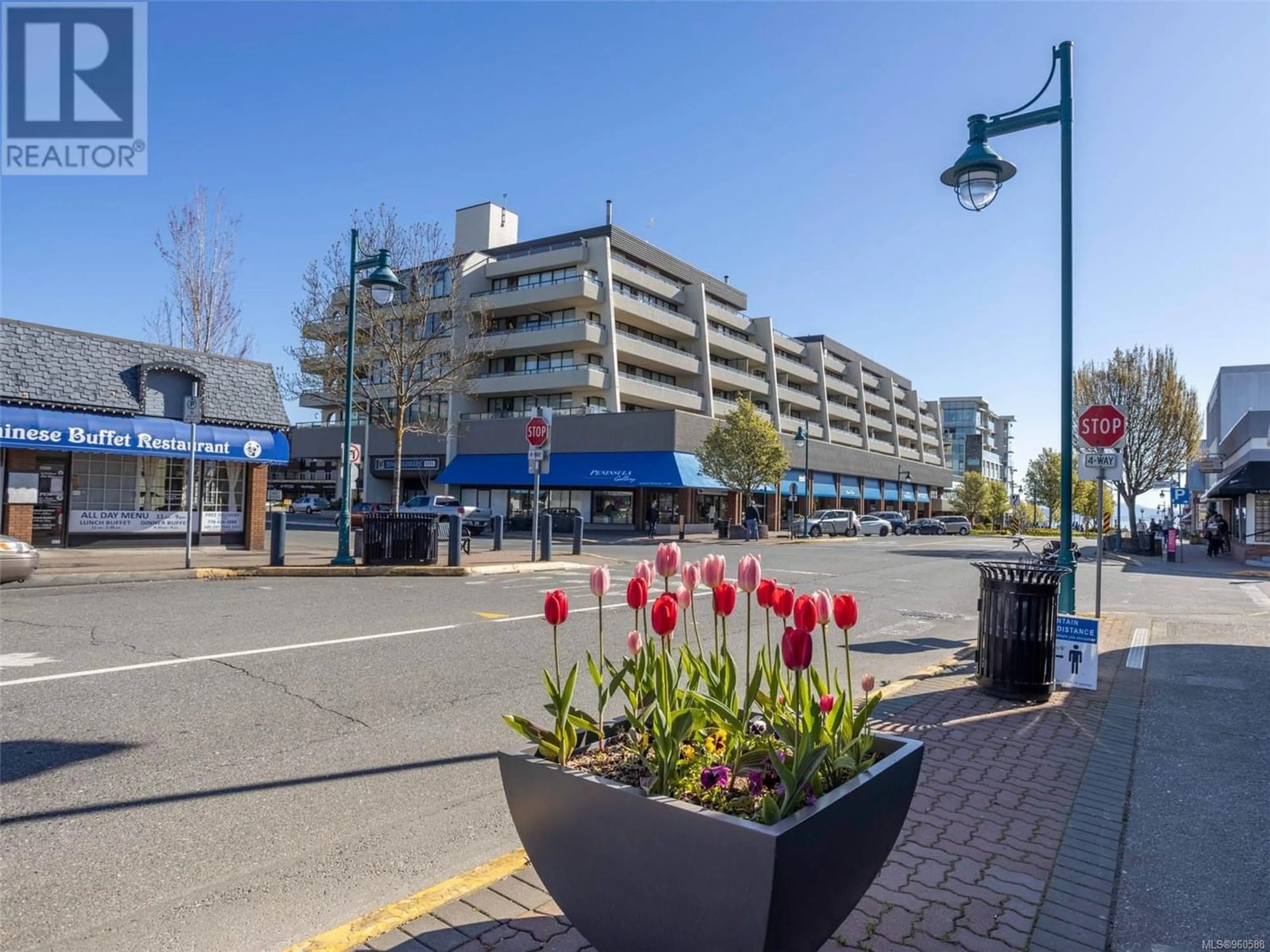 Street view for 218 9805 Second St, Sidney British Columbia V8L4T9