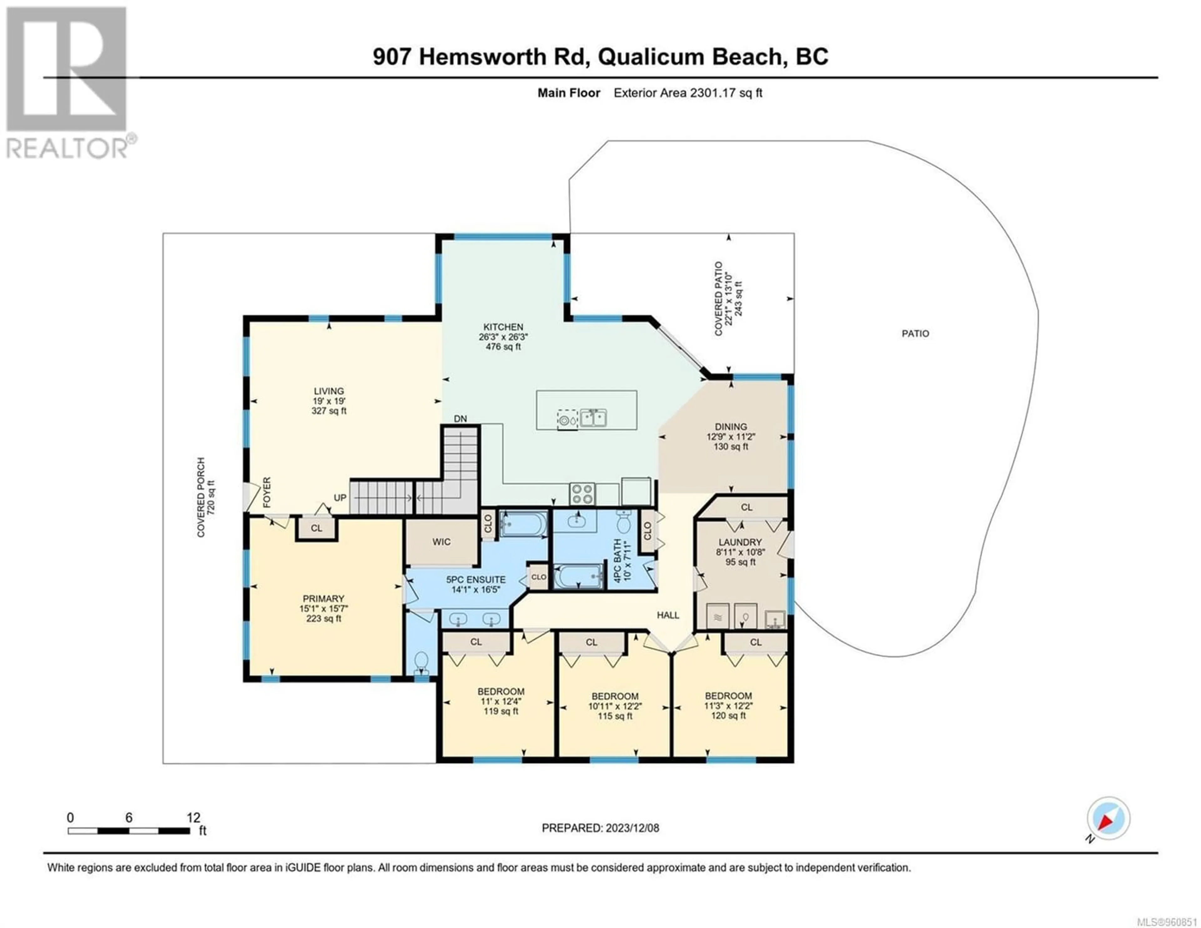 Floor plan for 907 Hemsworth Rd, Qualicum Beach British Columbia V9K1R3