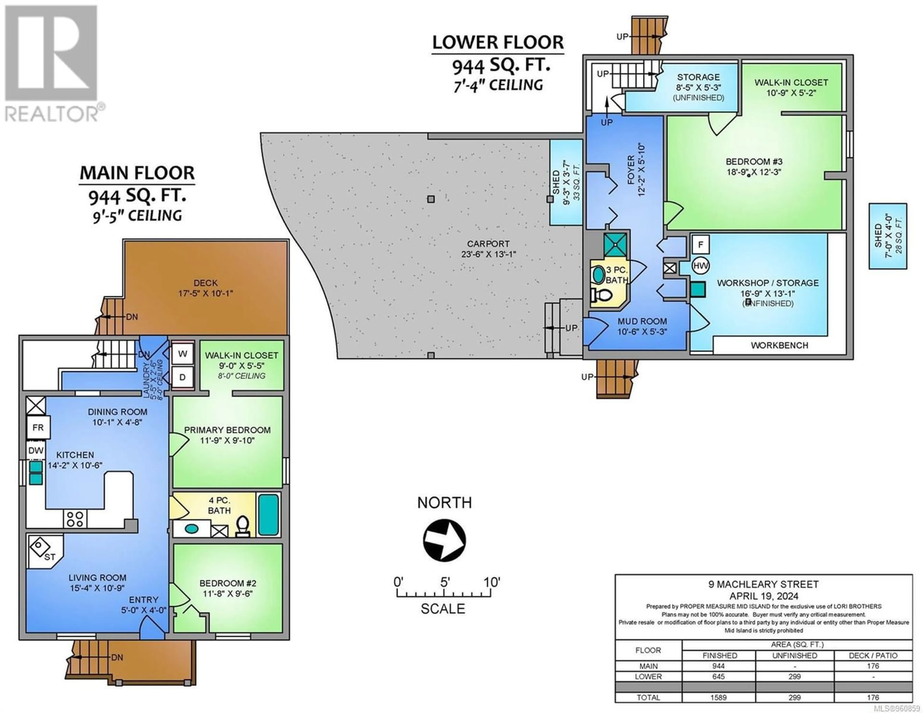 Floor plan for 9 Machleary St, Nanaimo British Columbia V9R2G3