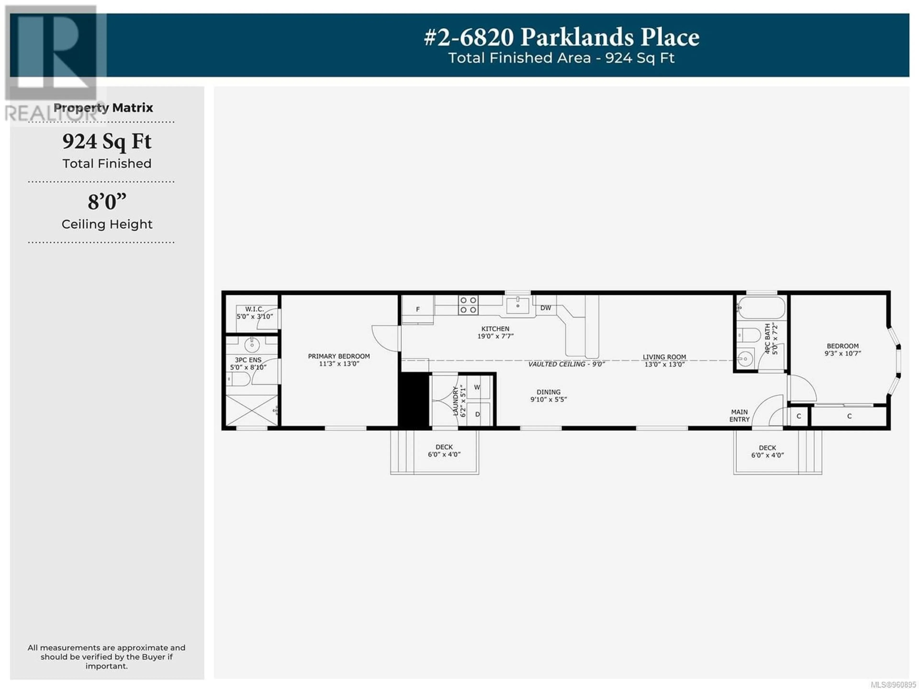 Floor plan for 2 6820 Parklands Pl, Lantzville British Columbia V0R2H0