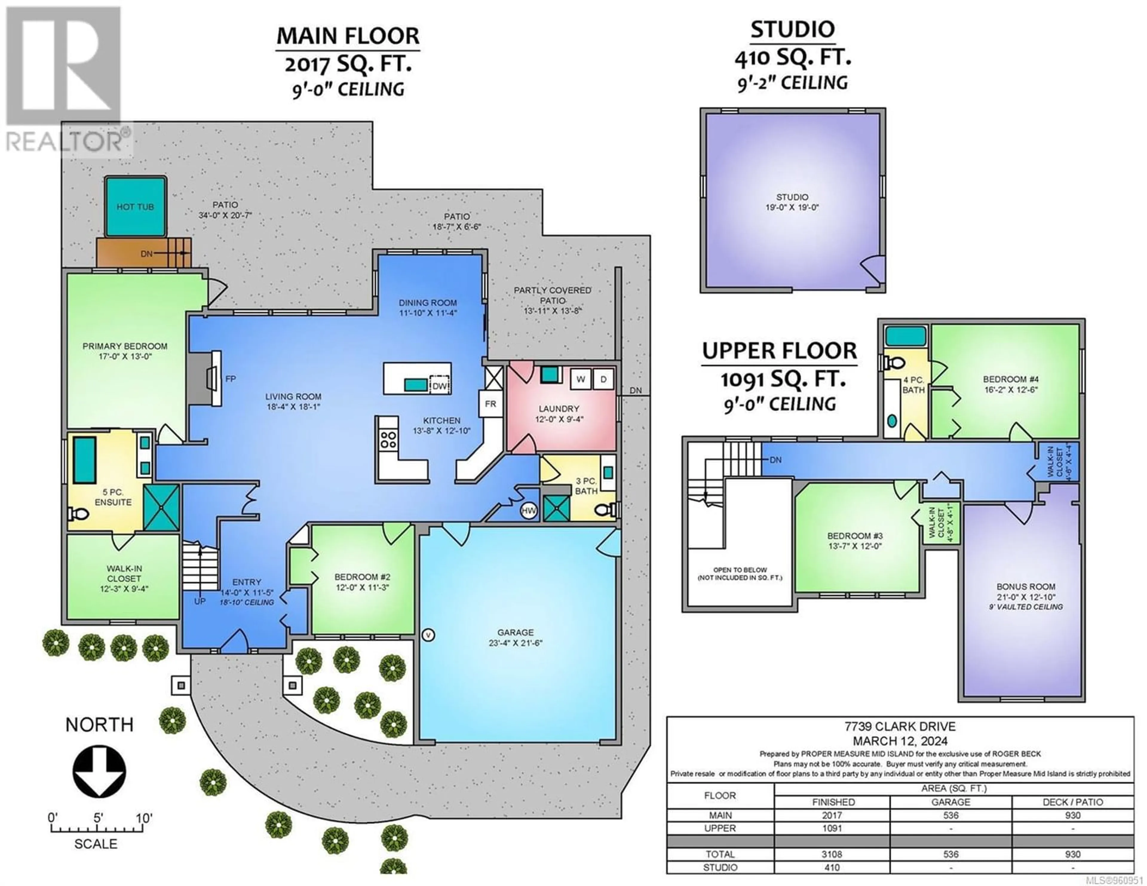 Floor plan for 7739 Clark Dr, Lantzville British Columbia V0R2H0