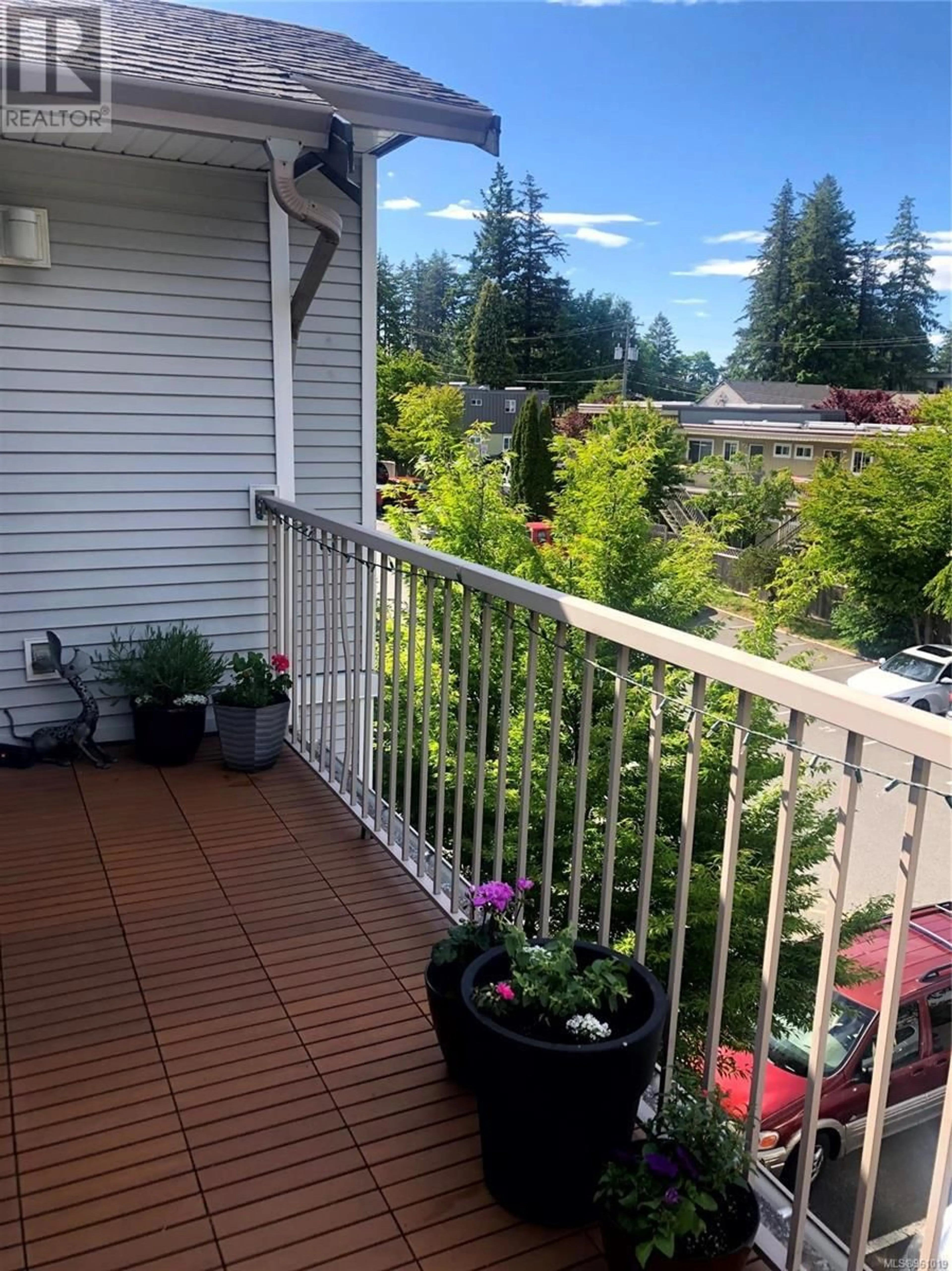 Balcony in the apartment for 301 262 Birch St, Campbell River British Columbia V9W2S3