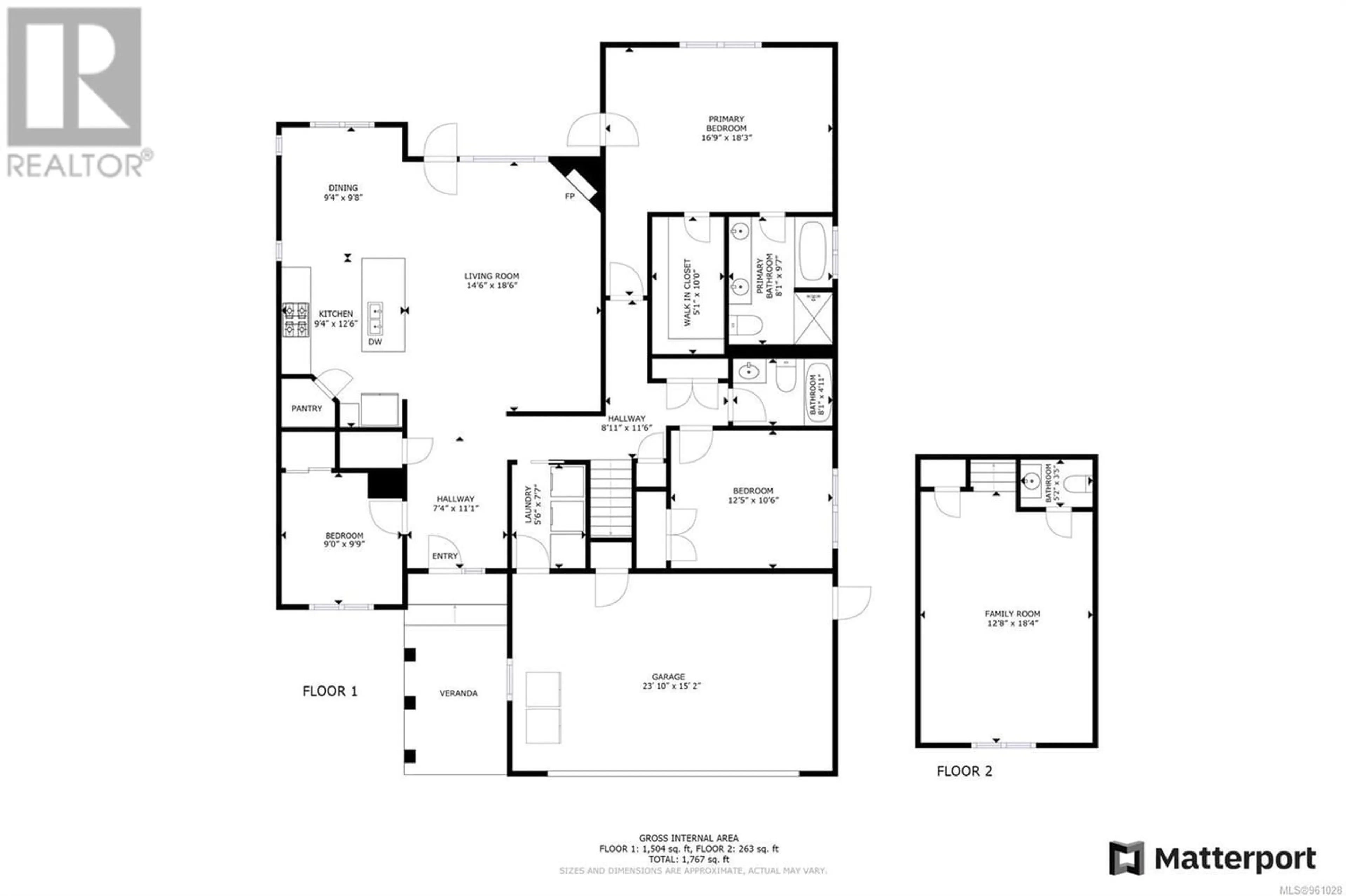 Floor plan for 40 Nikola Rd, Campbell River British Columbia V9W0C9