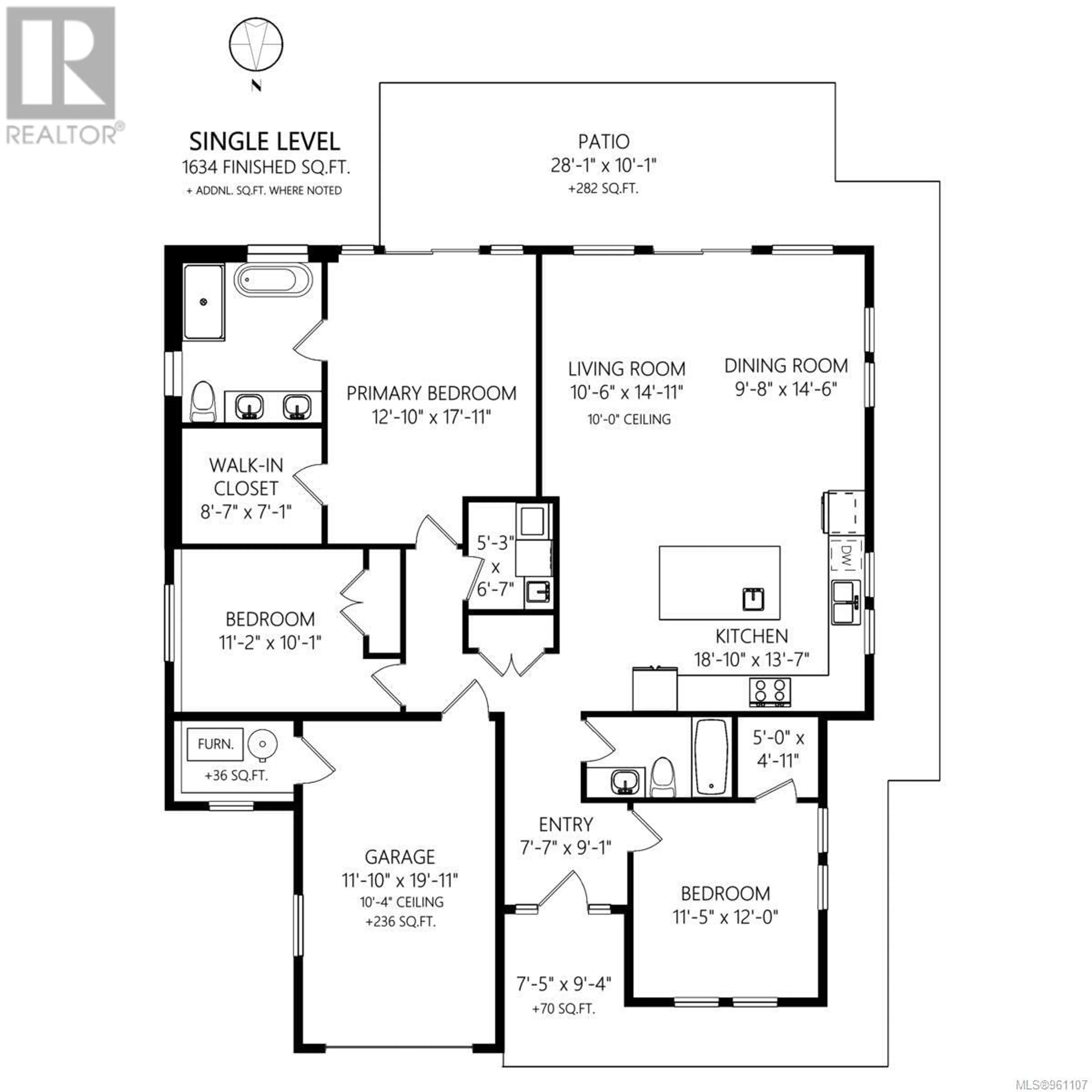 Floor plan for 140 Maplewood Rise, Lake Cowichan British Columbia V0R2G1