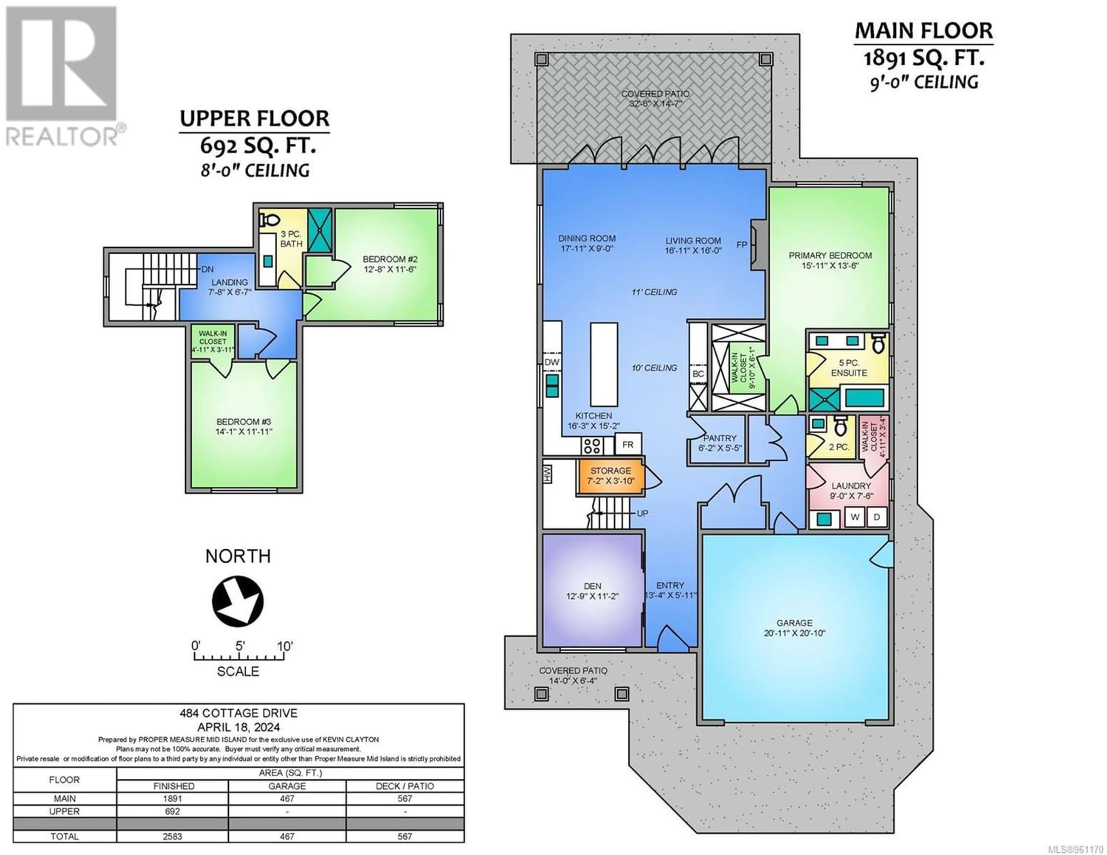 Floor plan for 484 Cottage Dr, Qualicum Beach British Columbia V9K2T3