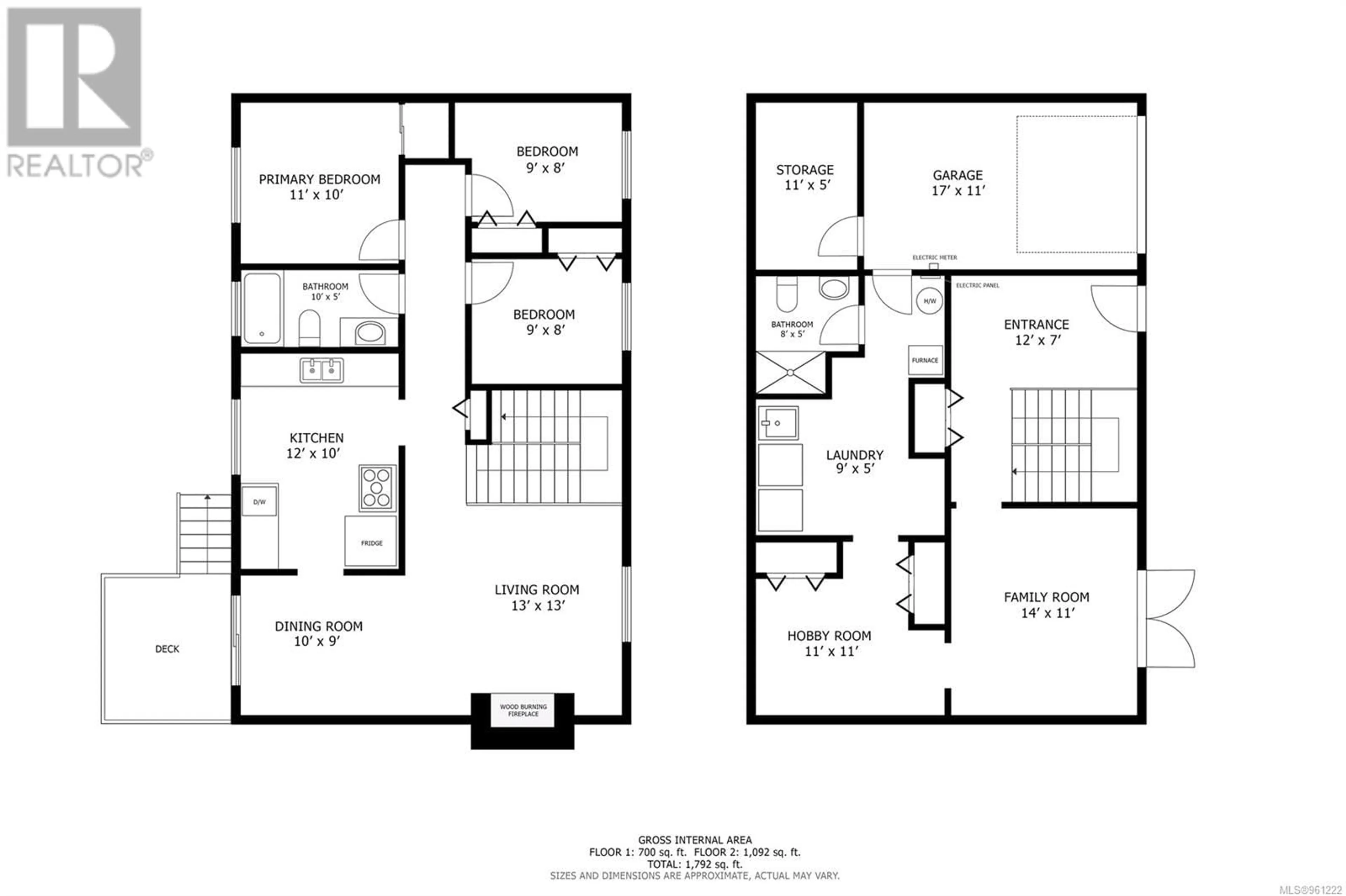 Floor plan for 1203 MAQUINNA AVENUE, Port Alice British Columbia V0N2N0