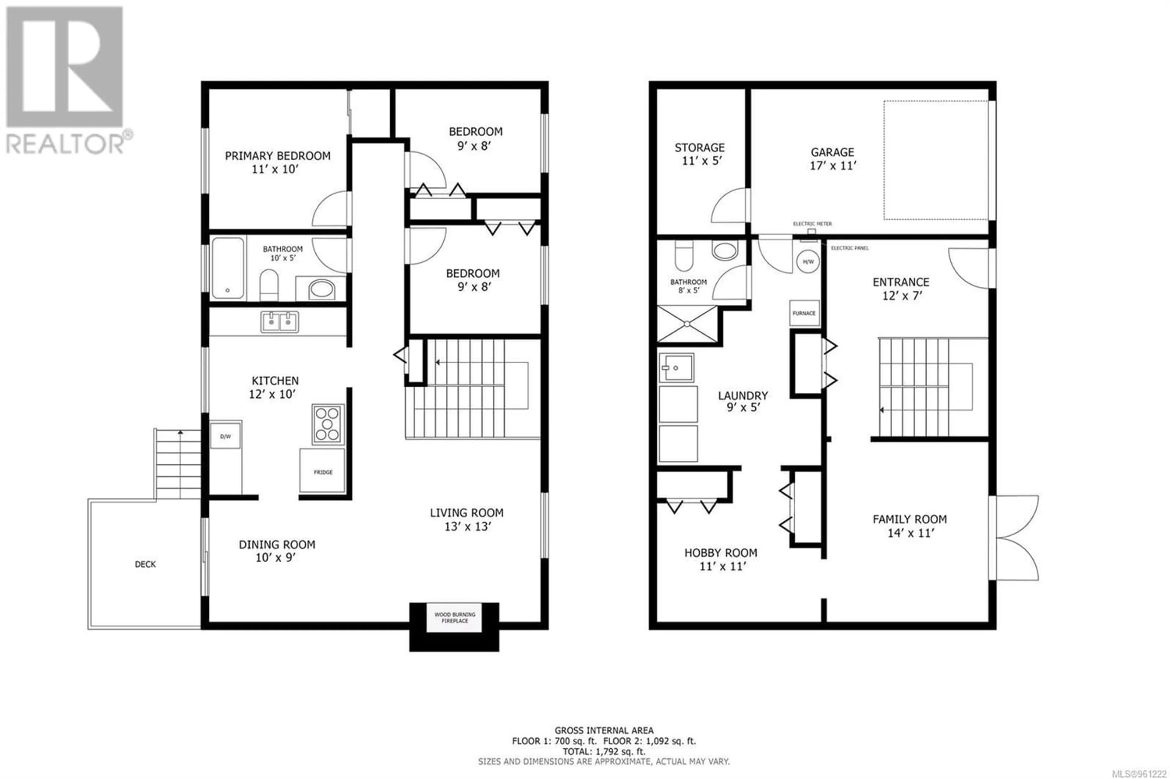 Floor plan for 1203 Maquinna Ave, Port Alice British Columbia V0N2N0