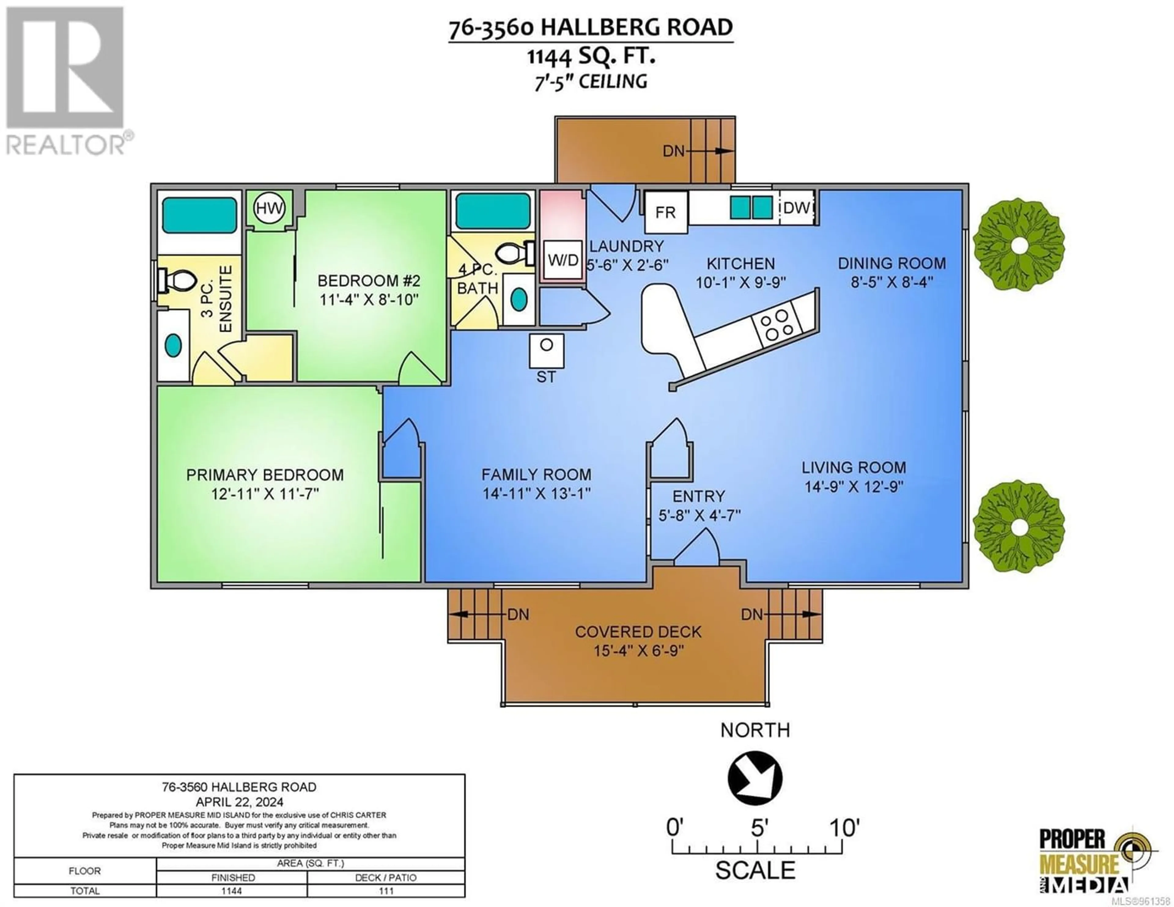 Floor plan for 76 3560 Hallberg Rd, Cassidy British Columbia V9G1L4