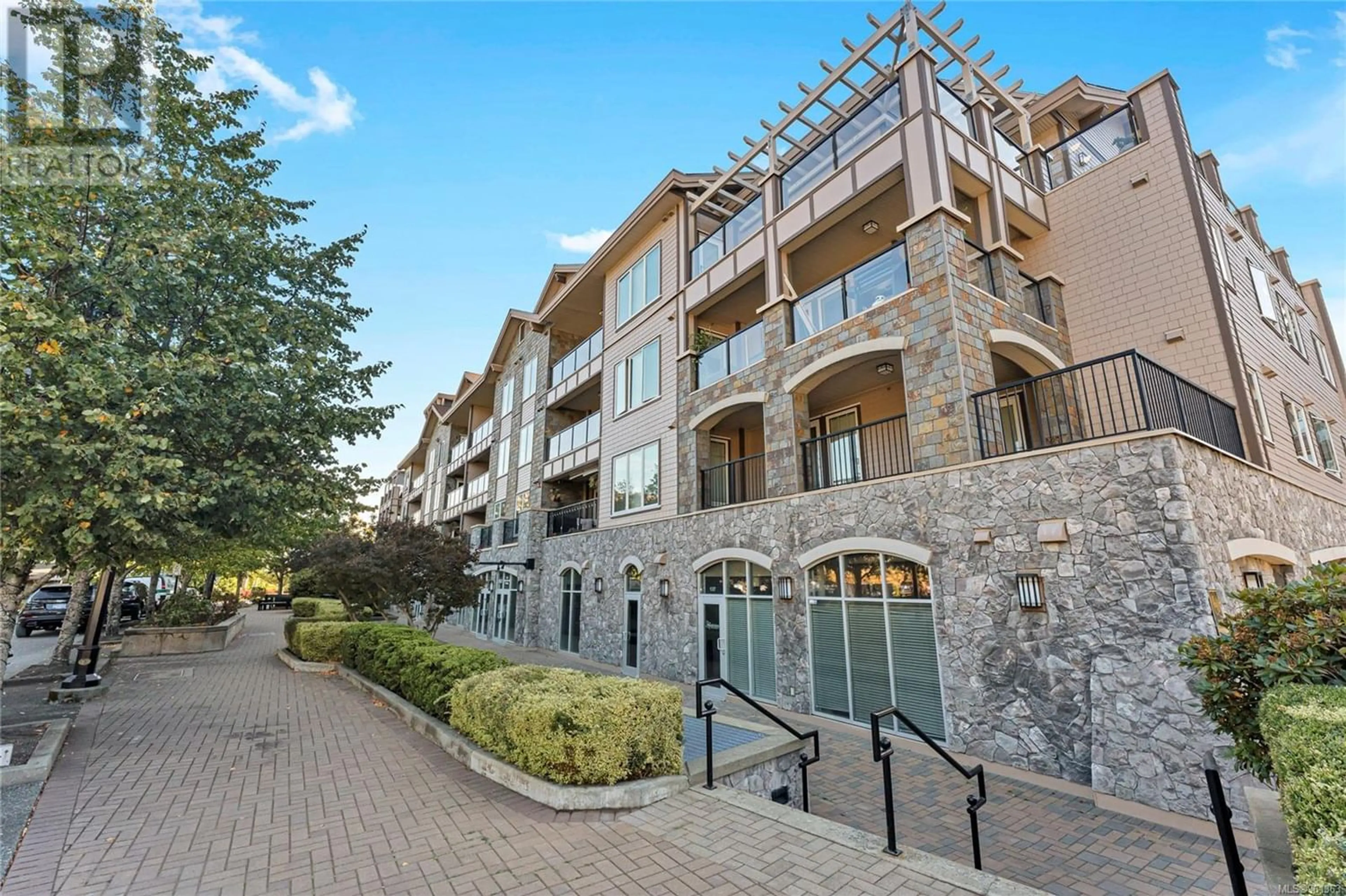 A pic from exterior of the house or condo for 217 1335 Bear Mountain Pkwy, Langford British Columbia V9B6T9