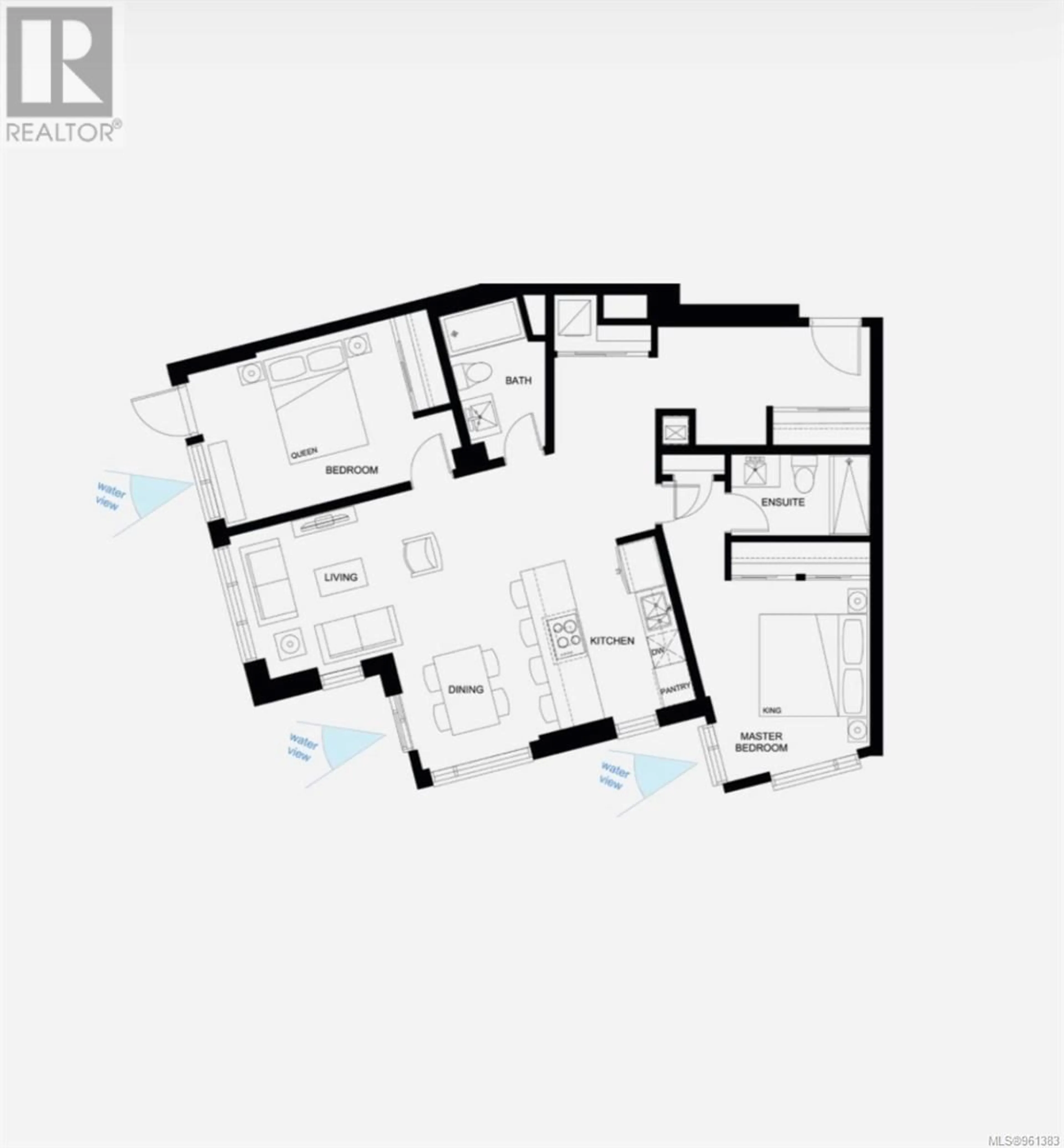 Floor plan for 200 1628 Store St, Victoria British Columbia V8W0H1