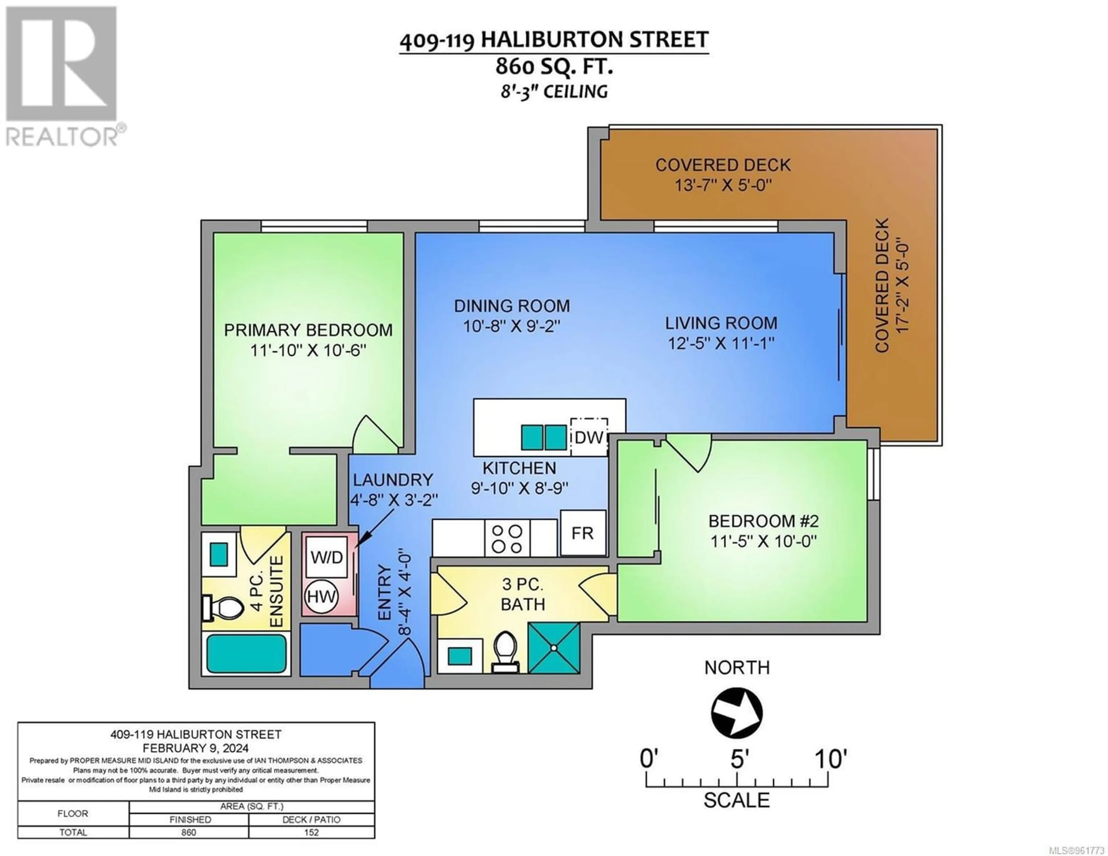 Floor plan for 405 119 Haliburton St, Nanaimo British Columbia V9R4V9