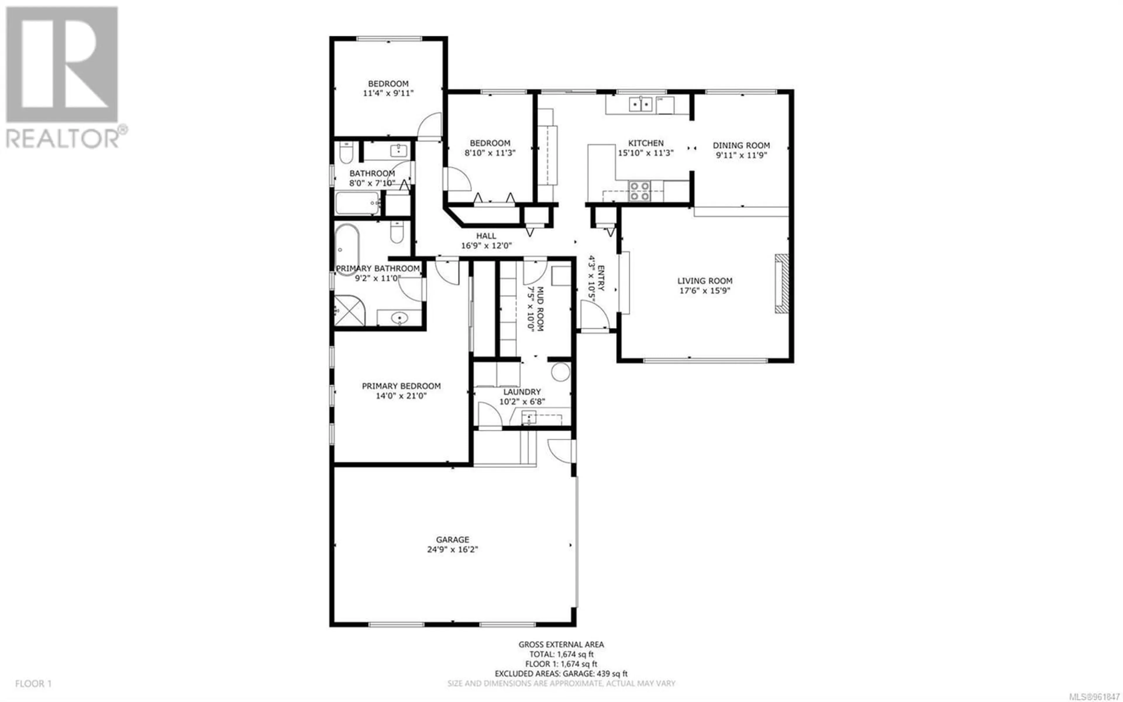 Floor plan for 3882 Castle Dr, Campbell River British Columbia V9H1K9