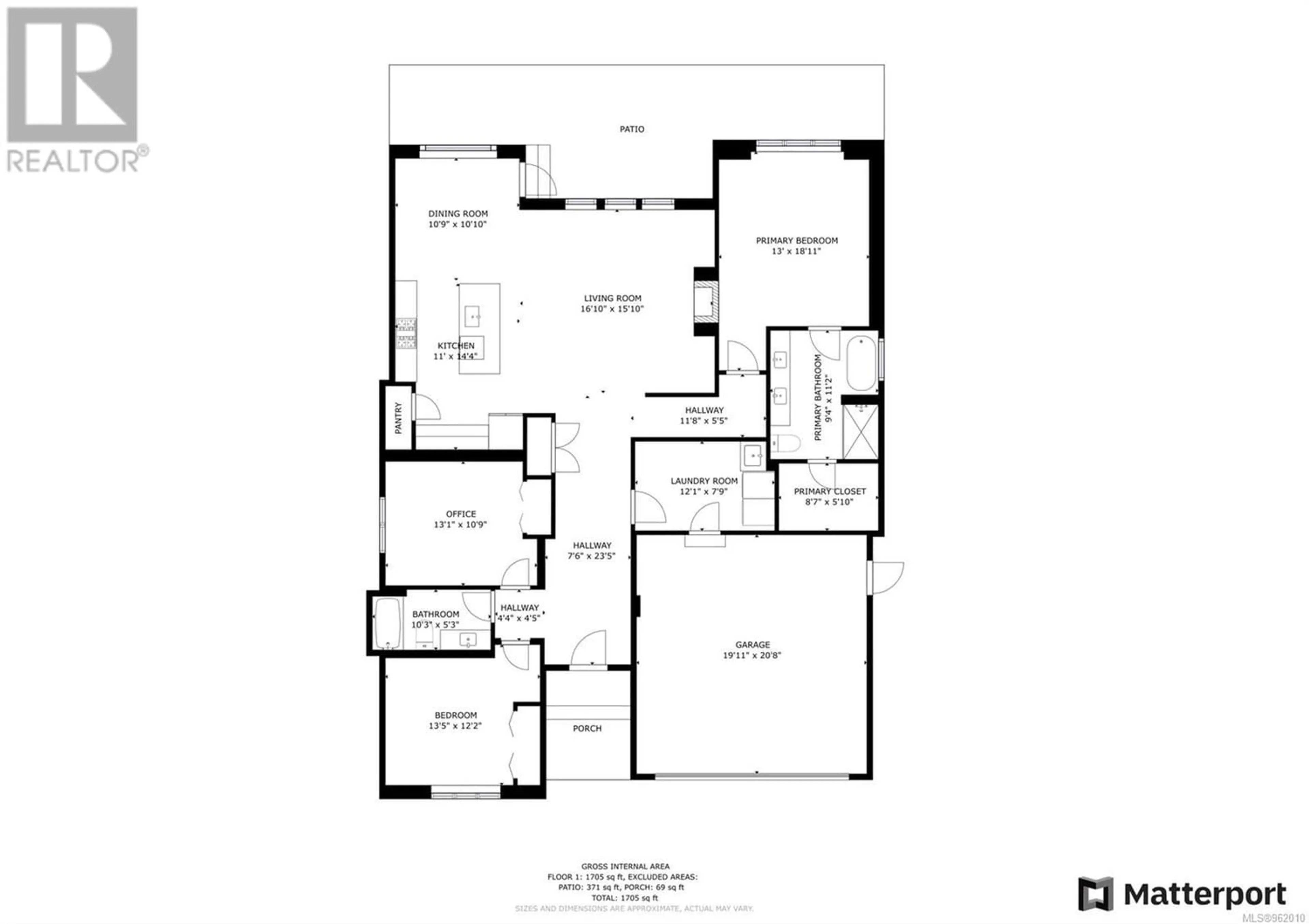 Floor plan for 715 Salmonberry St, Campbell River British Columbia V9W0G1