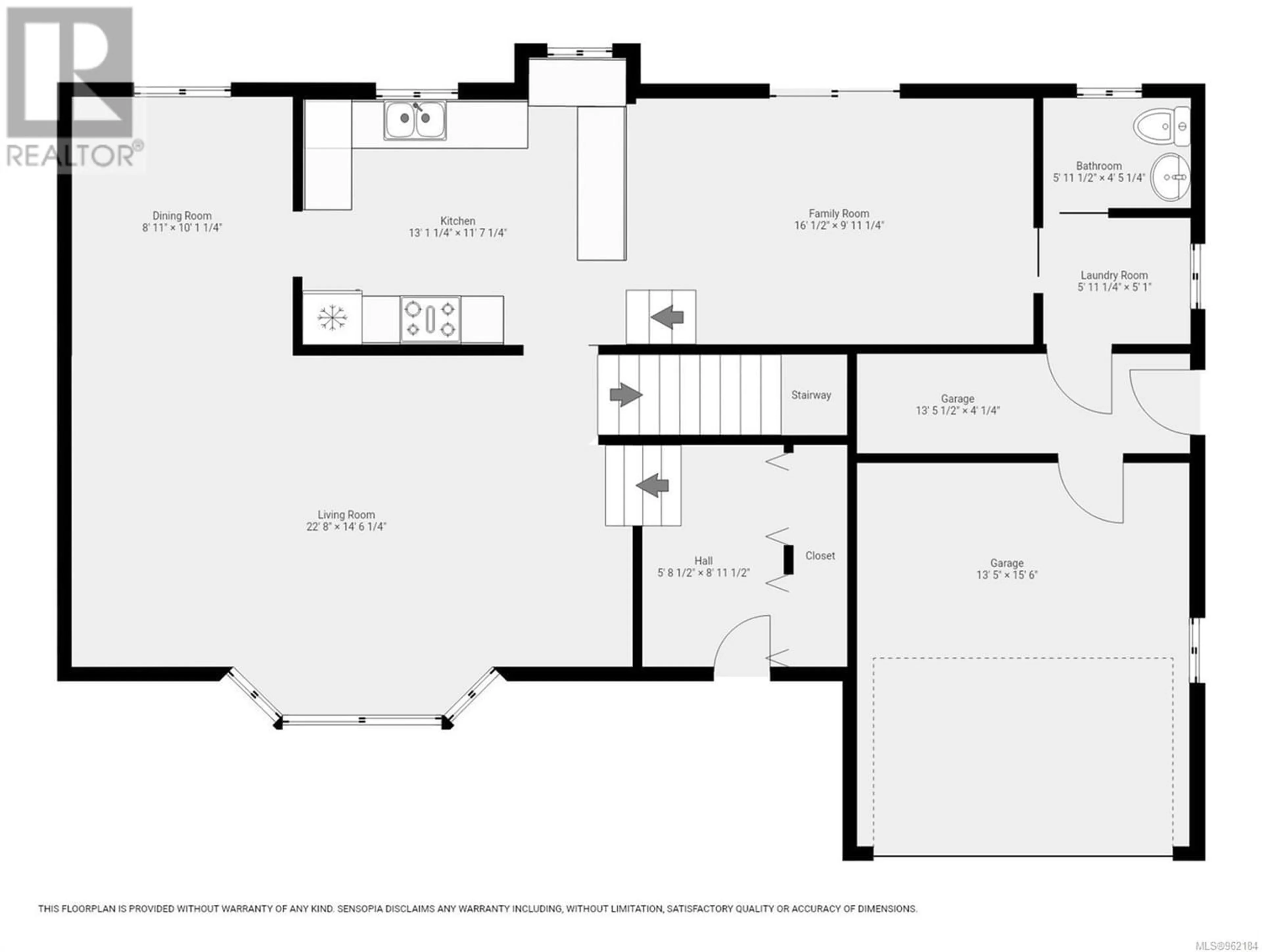 Floor plan for 184 Reef Cres, Campbell River British Columbia V9W7L7
