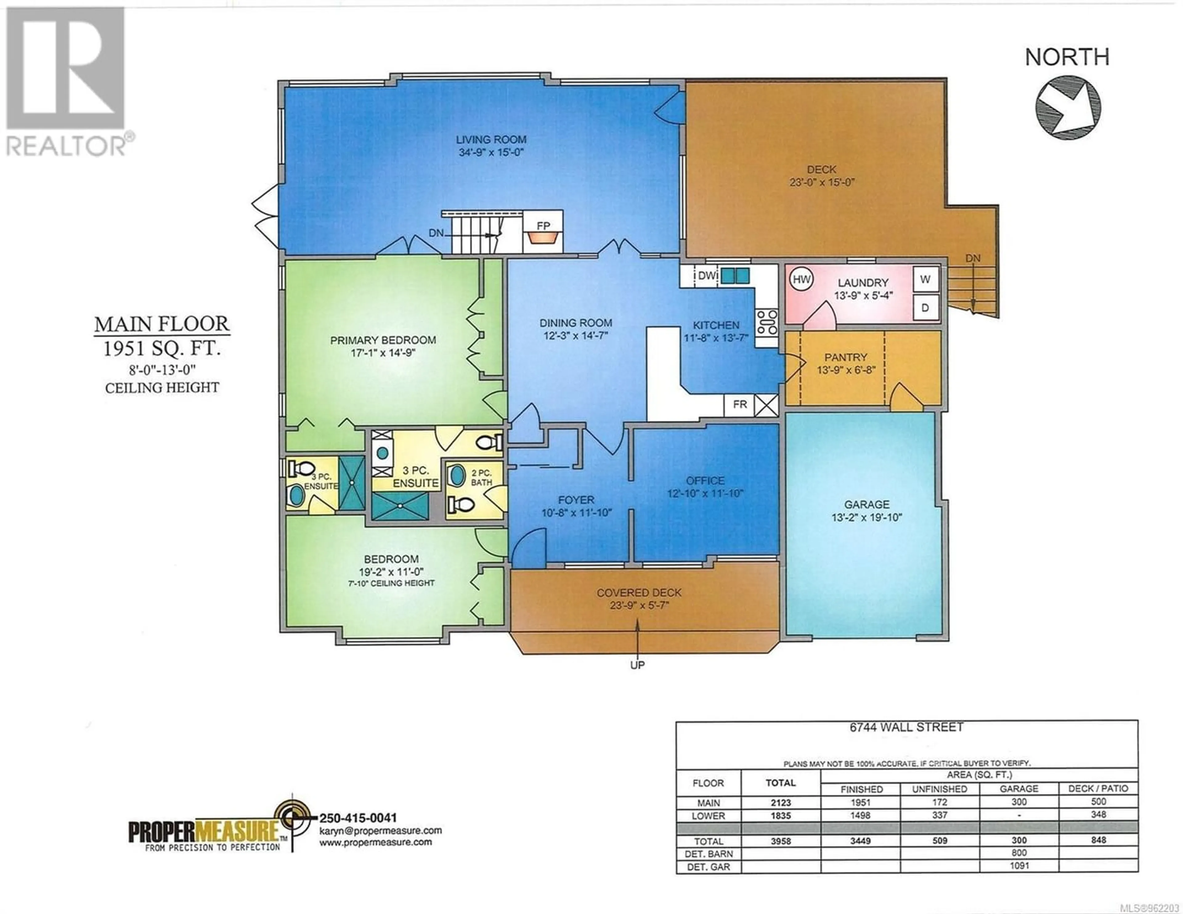 Floor plan for 6744 Wall St, Honeymoon Bay British Columbia V0R1Y0