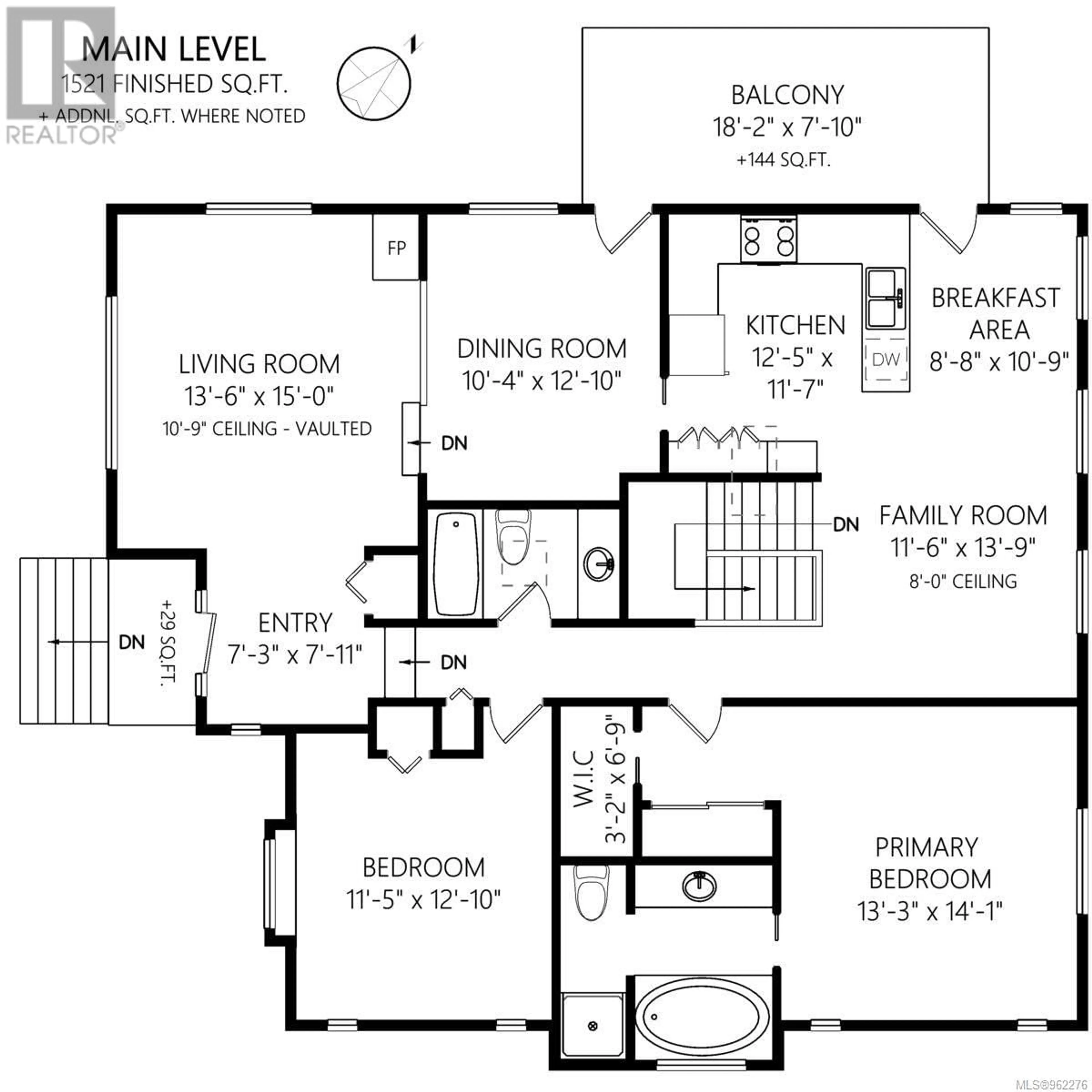 Floor plan for 457 Thetis Dr, Ladysmith British Columbia V9G1V9