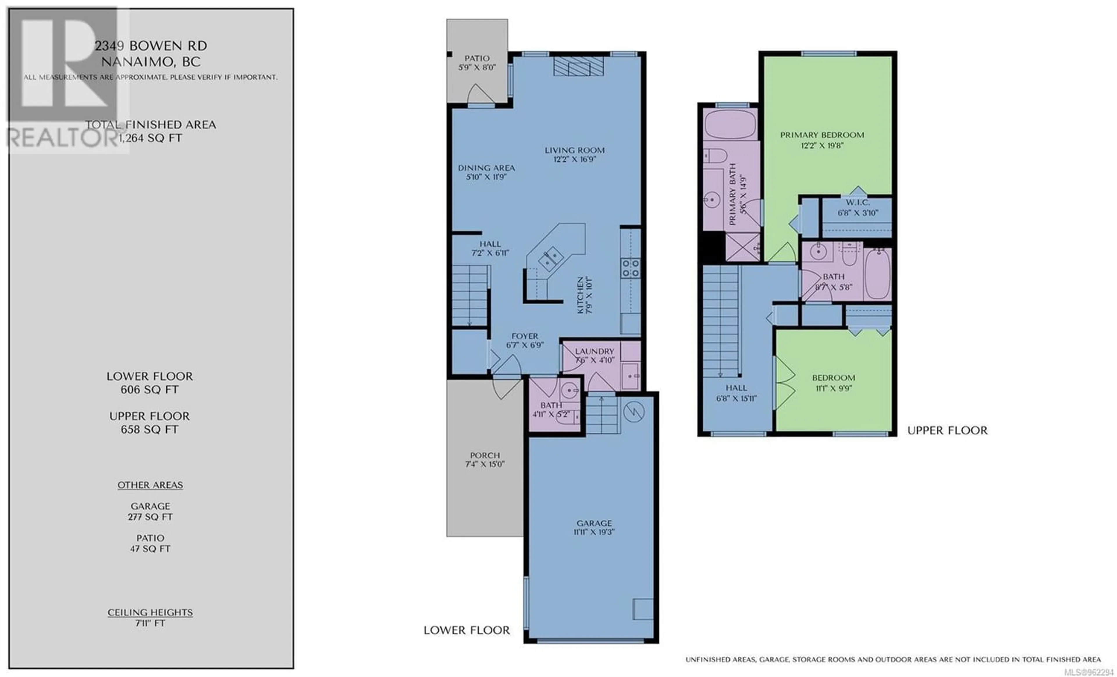 Floor plan for 2349 Bowen Rd, Nanaimo British Columbia V9T3K8