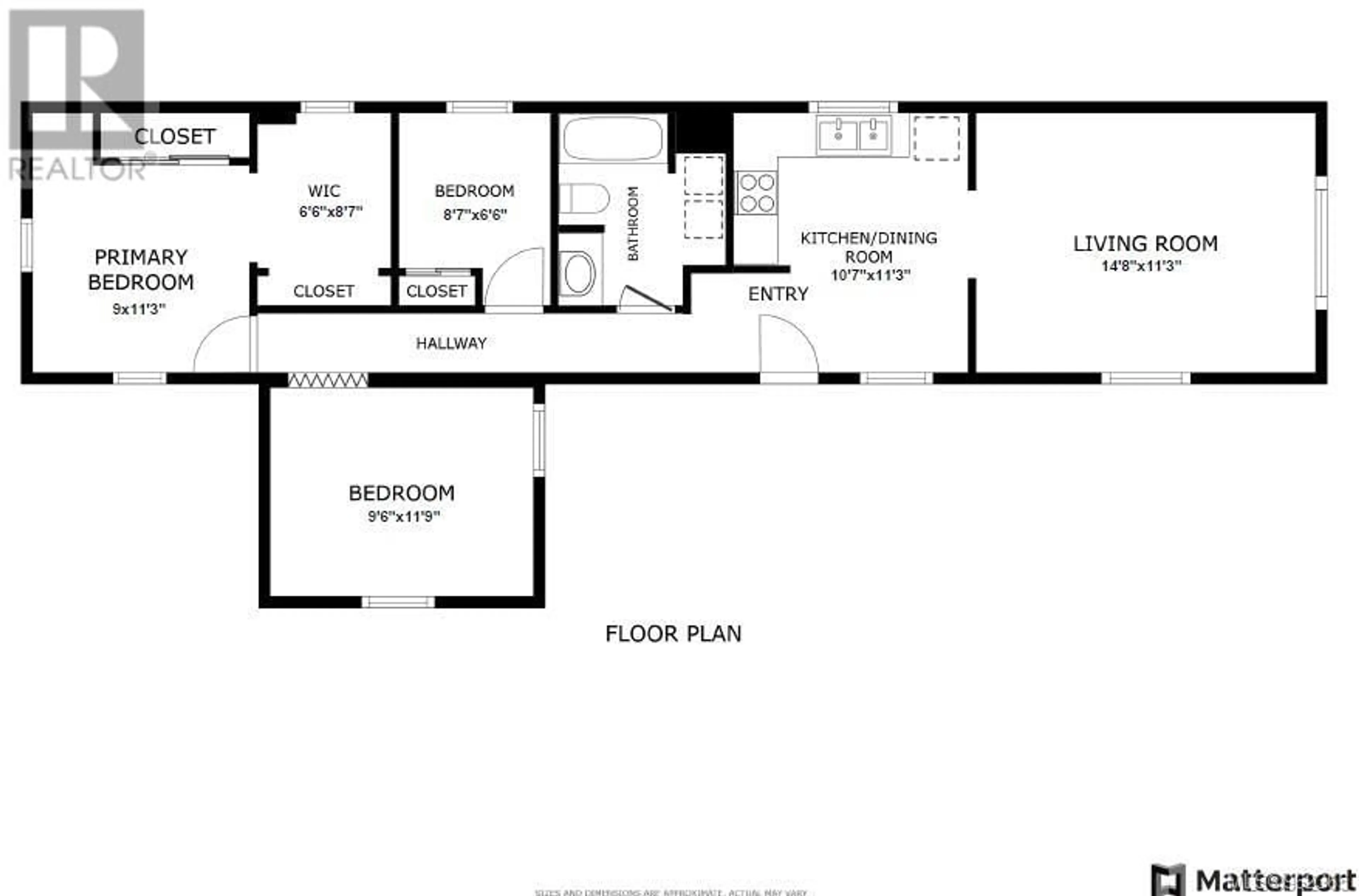 Floor plan for 26 951 Homewood Rd, Campbell River British Columbia V9W3N7