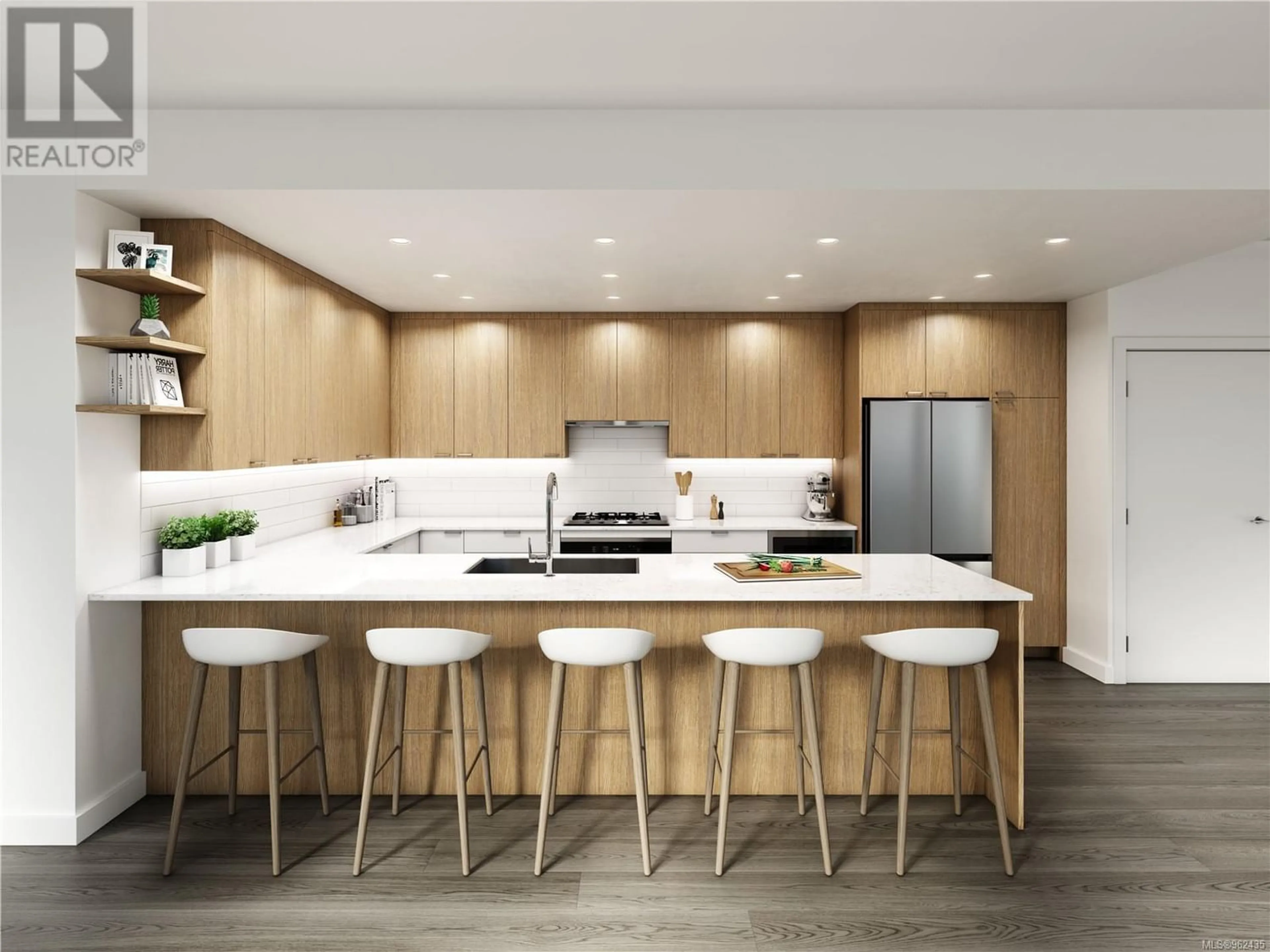 Contemporary kitchen for 403 258 Helmcken Rd, View Royal British Columbia X0X0X0