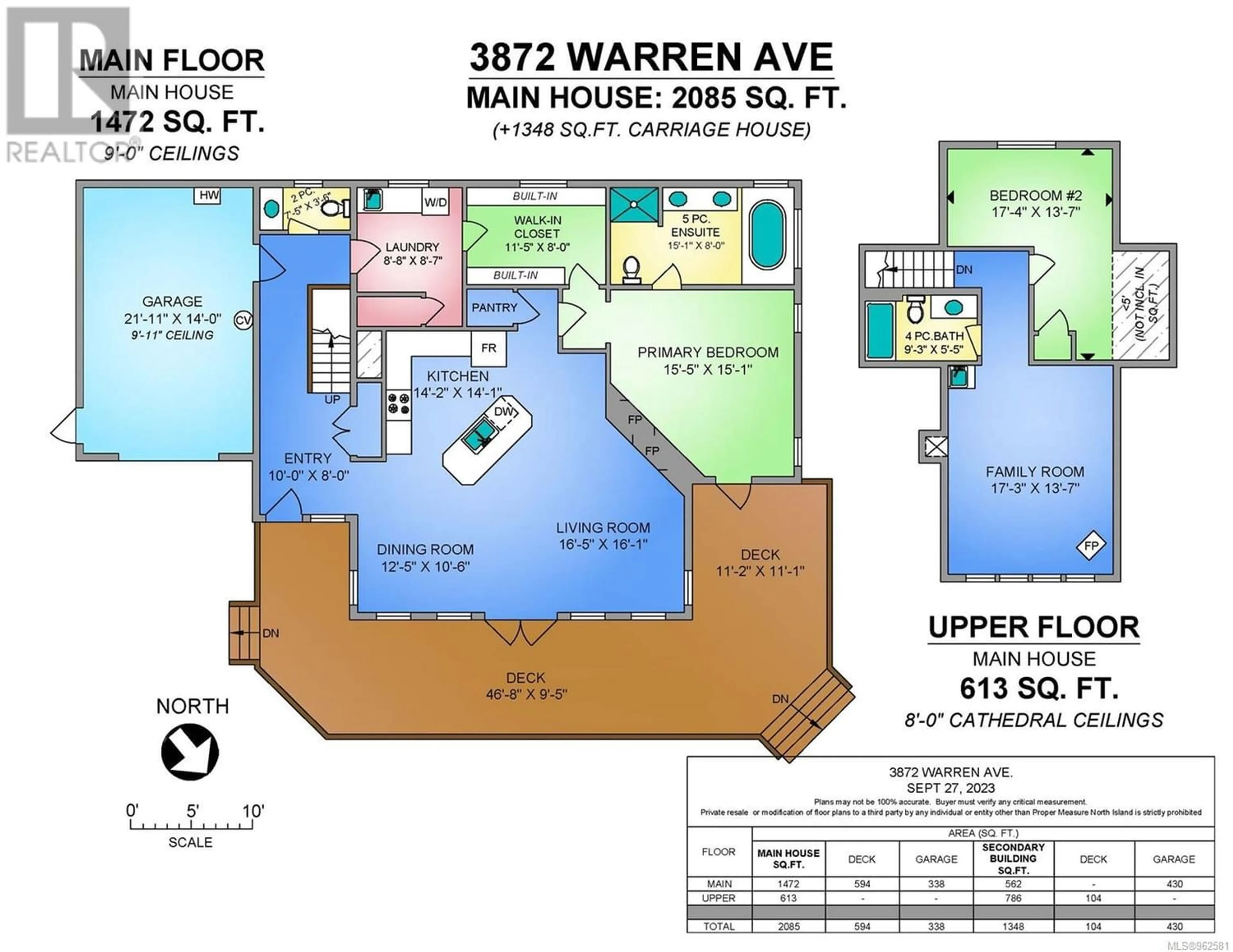 Floor plan for 3872 Warren Ave, Royston British Columbia V0R2V0