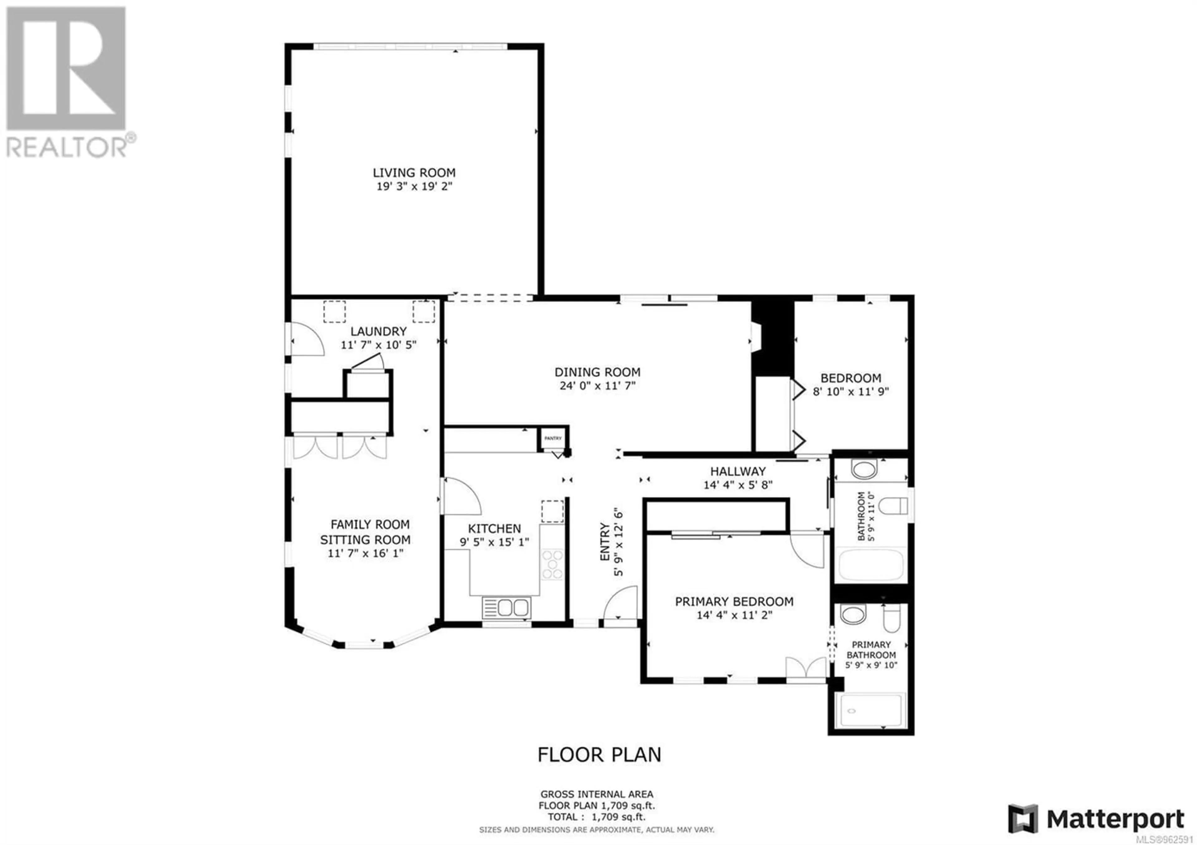 Floor plan for 911 Galerno Rd, Campbell River British Columbia V9W1J2