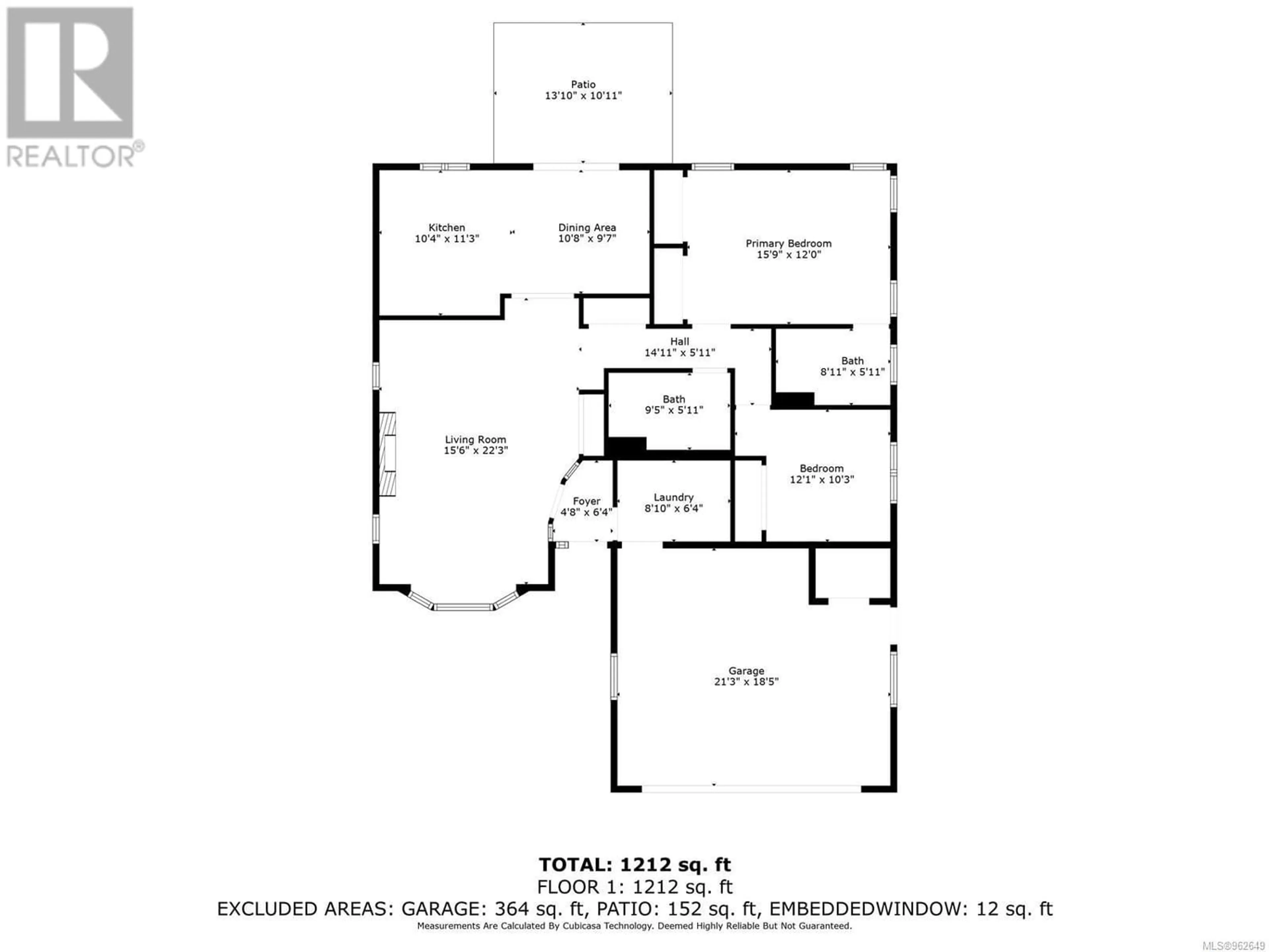 Floor plan for 5123 Broughton Pl, Nanaimo British Columbia V9T6L4