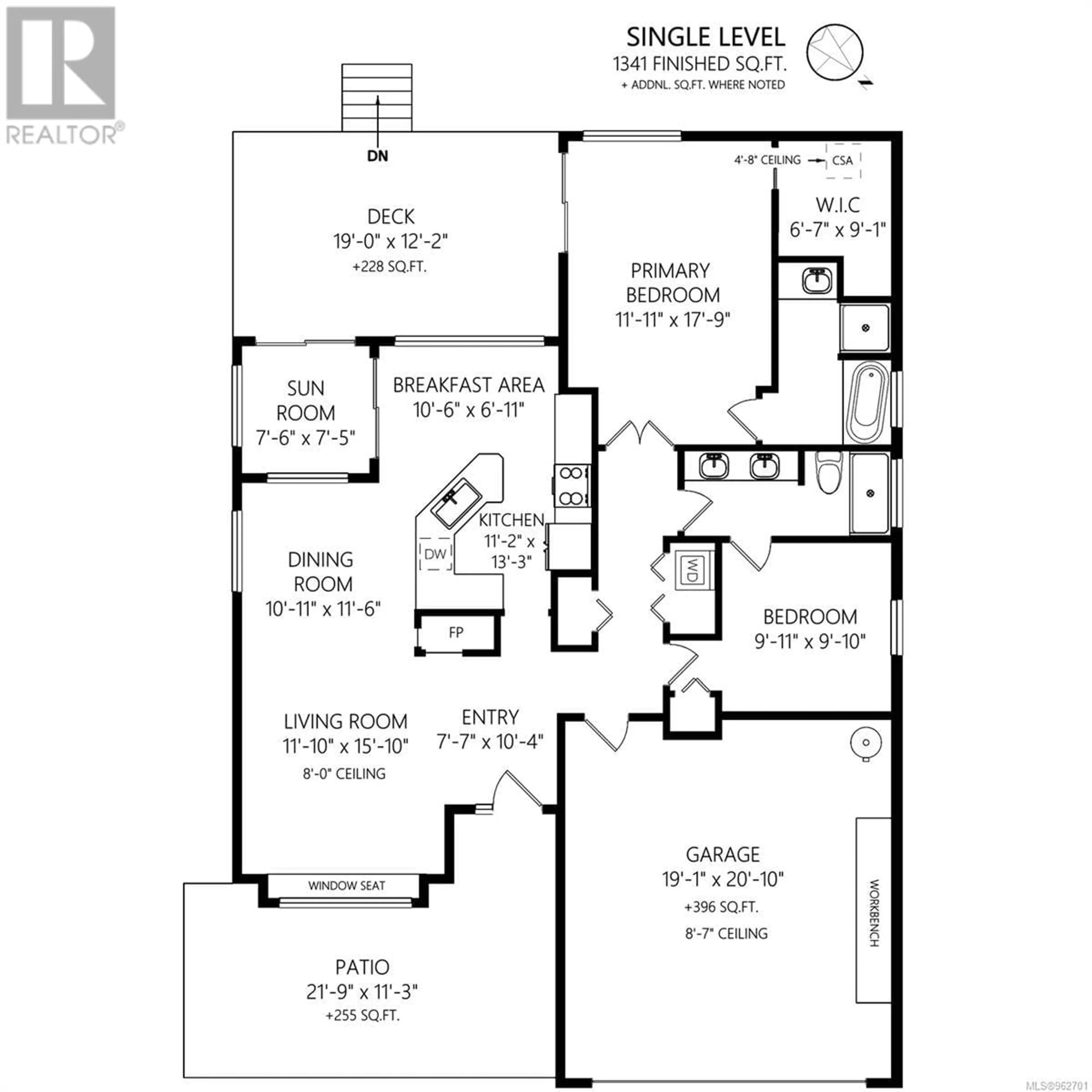 Floor plan for 3446 Arbutus Dr S, Cobble Hill British Columbia V0R1L1
